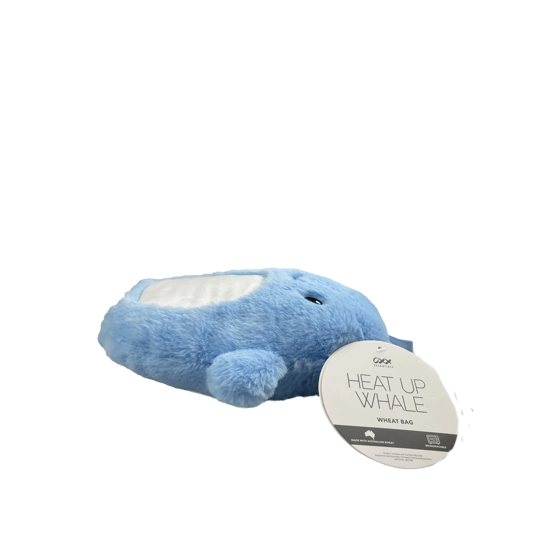 3 OXX Essentials Heat Up Wheat Bag - Whale, 3 of 3