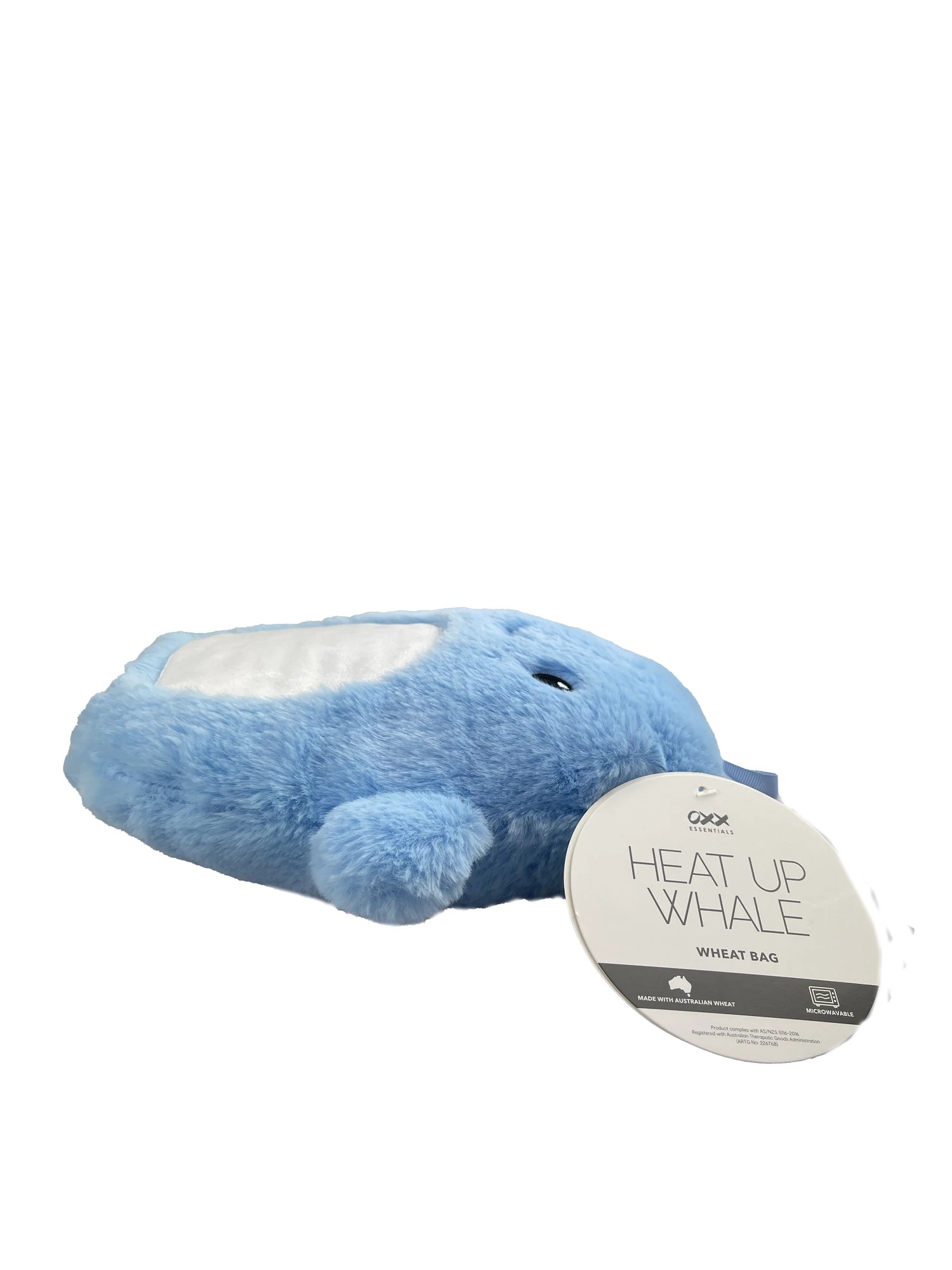 3 OXX Essentials Heat Up Wheat Bag - Whale, 3 of 3