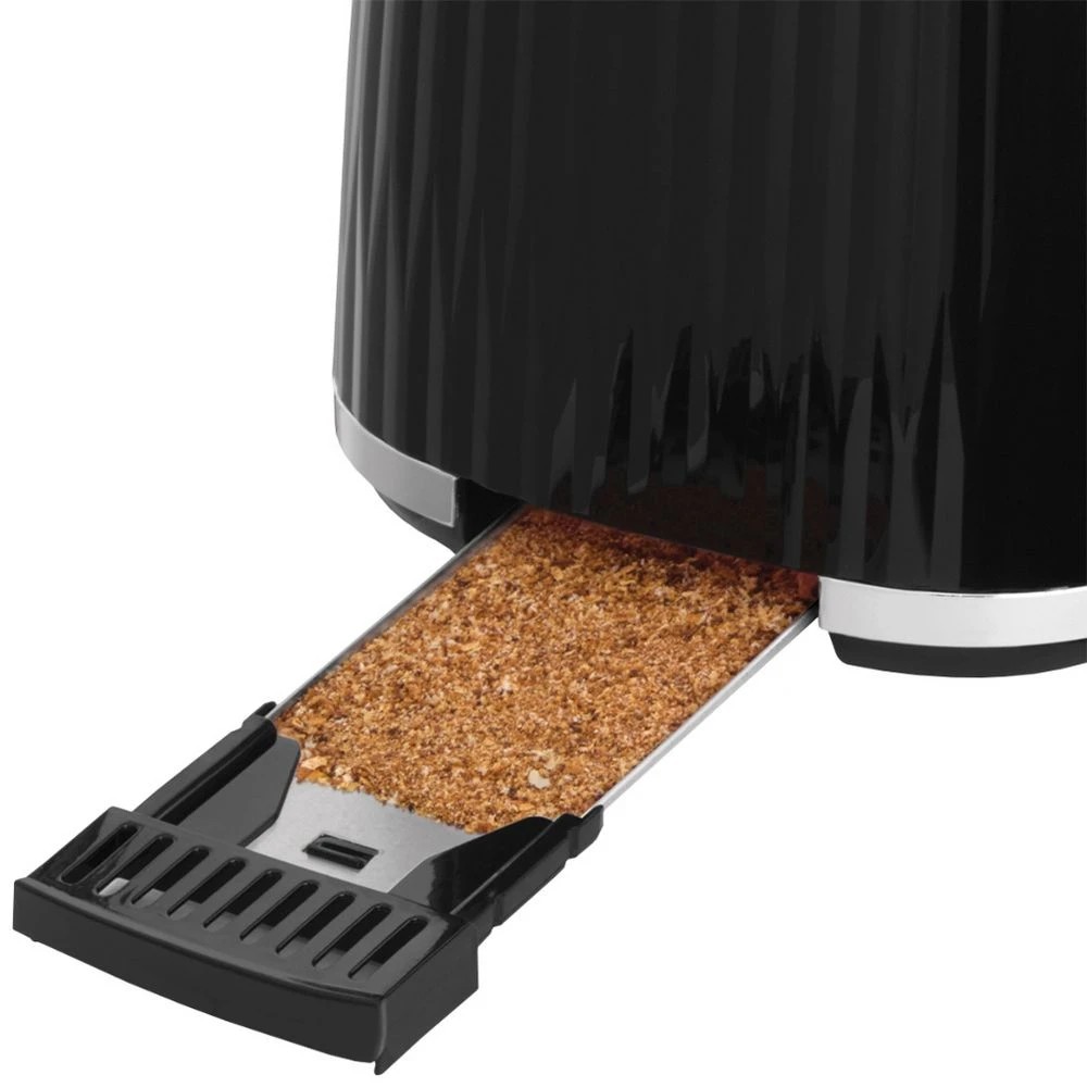 4 Russell Hobbs Eden 2 Slice Toaster Black, 4 of 10