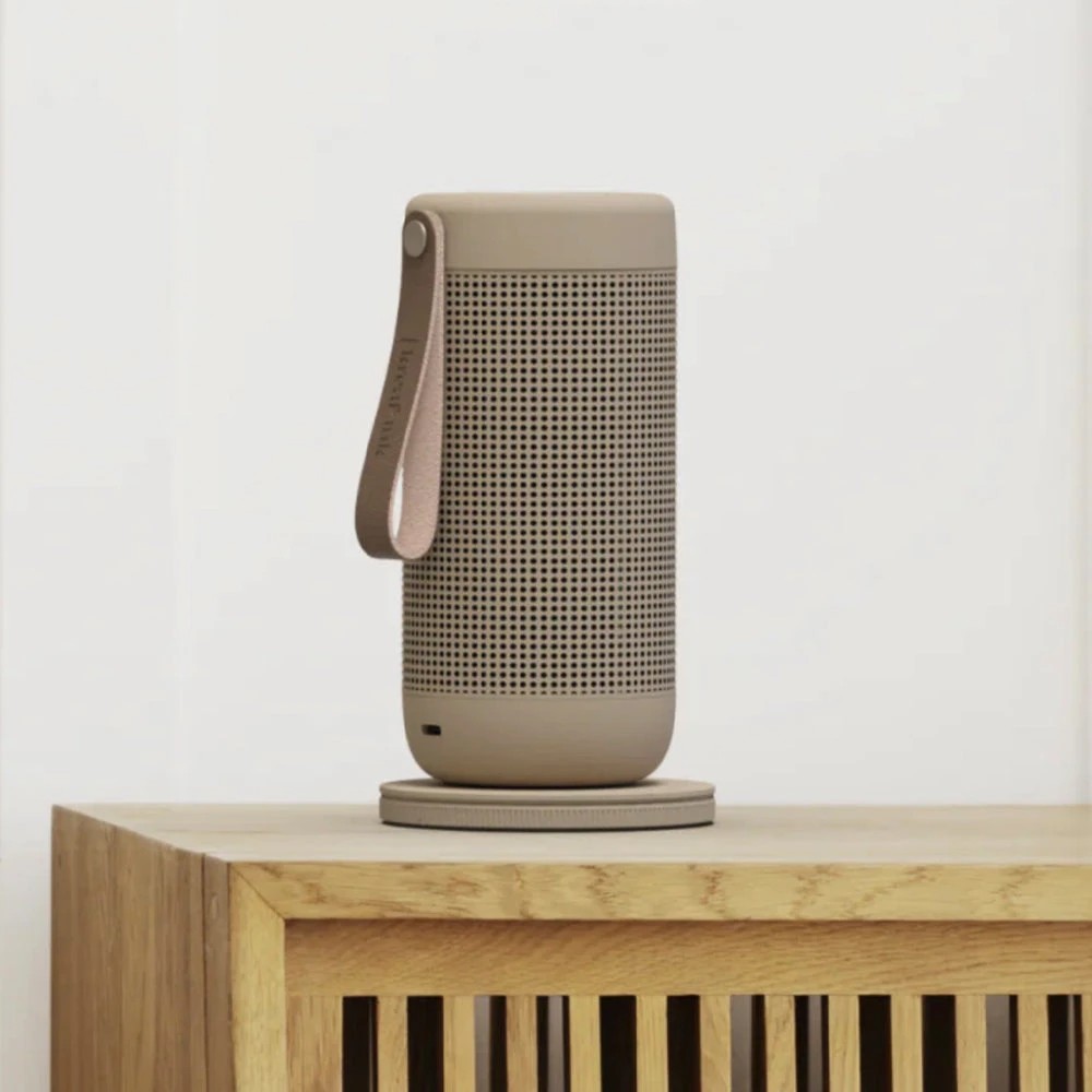 3 Kreafunk Acoustic Bluetooth Speaker - New Ivory Sand - Beige, 3 of 4
