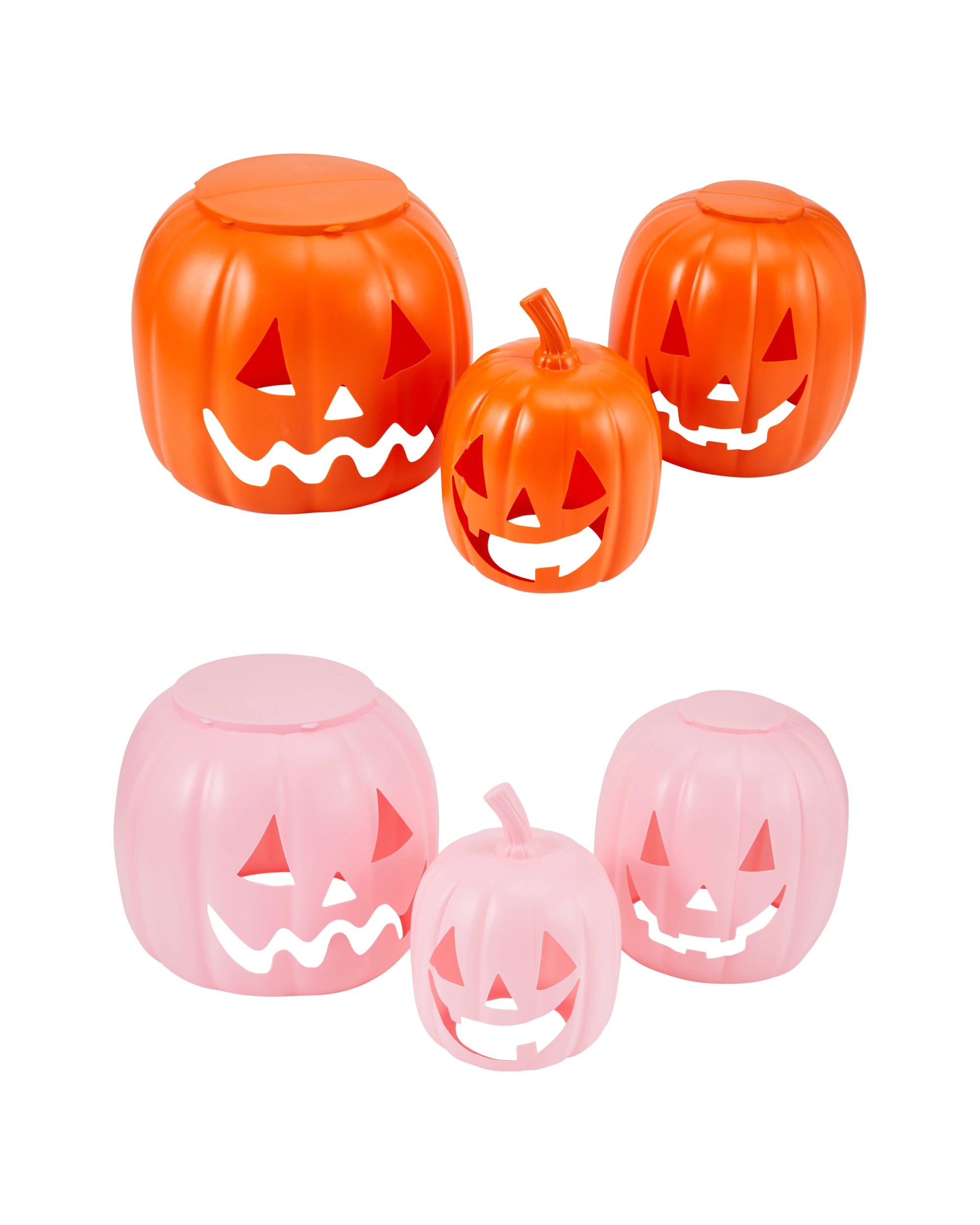 4 3 Pack Stacking Pumpkins - Assorted, 4 of 5