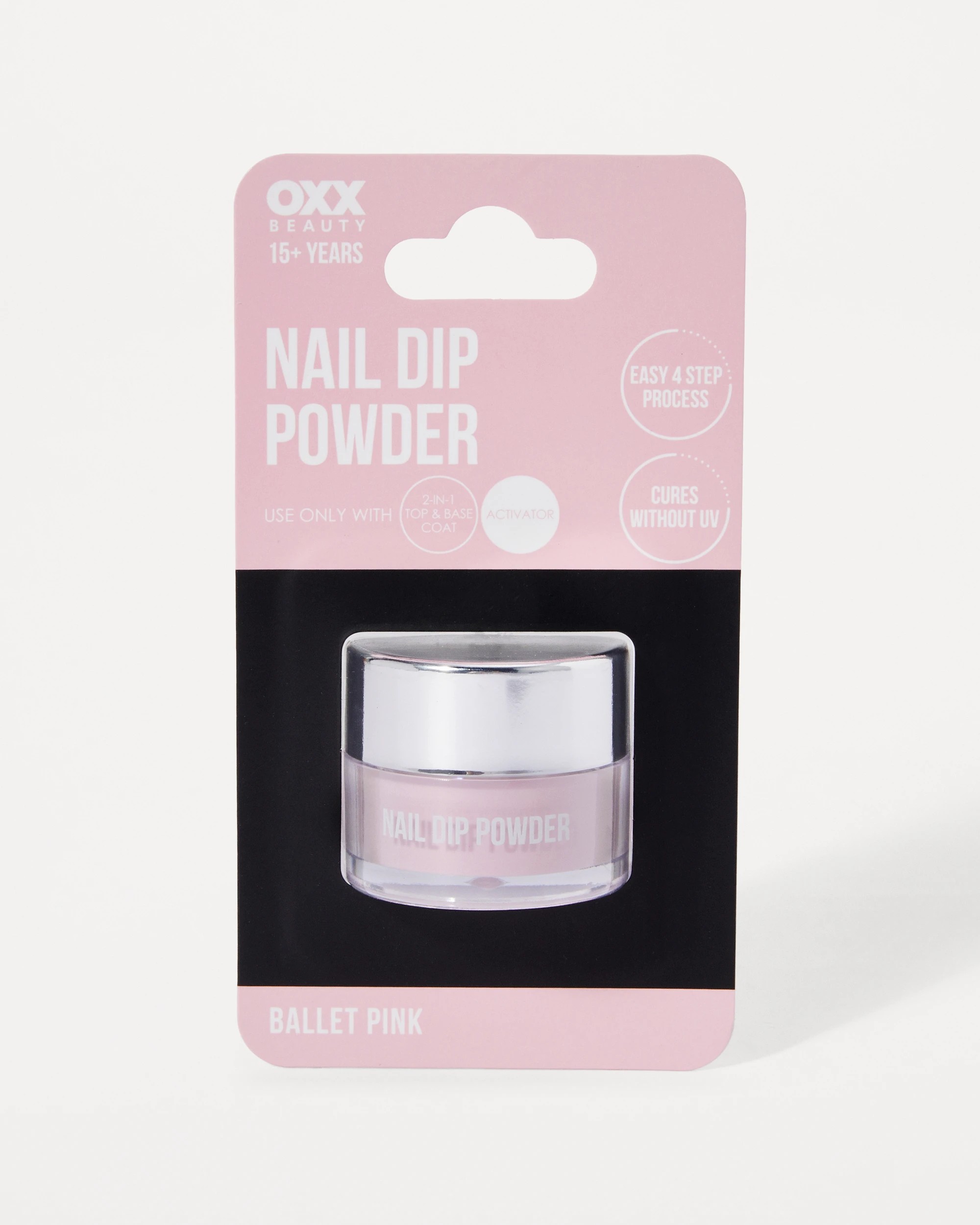 1 OXX Beauty Nail Dip Powder - Ballet Pink, 1 of 4
