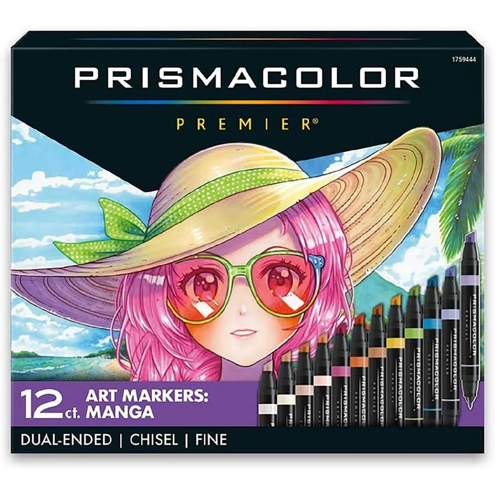 1 Prismacolor Art Markers Manga 12 Pack, 1 of 6