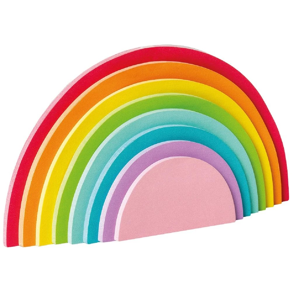 1 Legami Rainbow Thoughts Adhesive Pads, 1 of 2