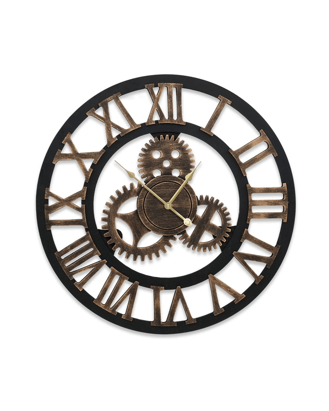 Artiss 80cm Wall Clock Large Retro Roman Numerals - M