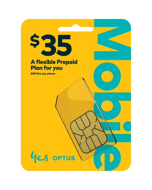 Optus $35 Prepaid SIM Starter