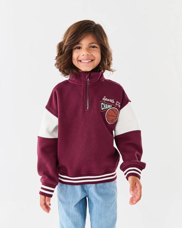 Oversized Quarter Zip Sweats