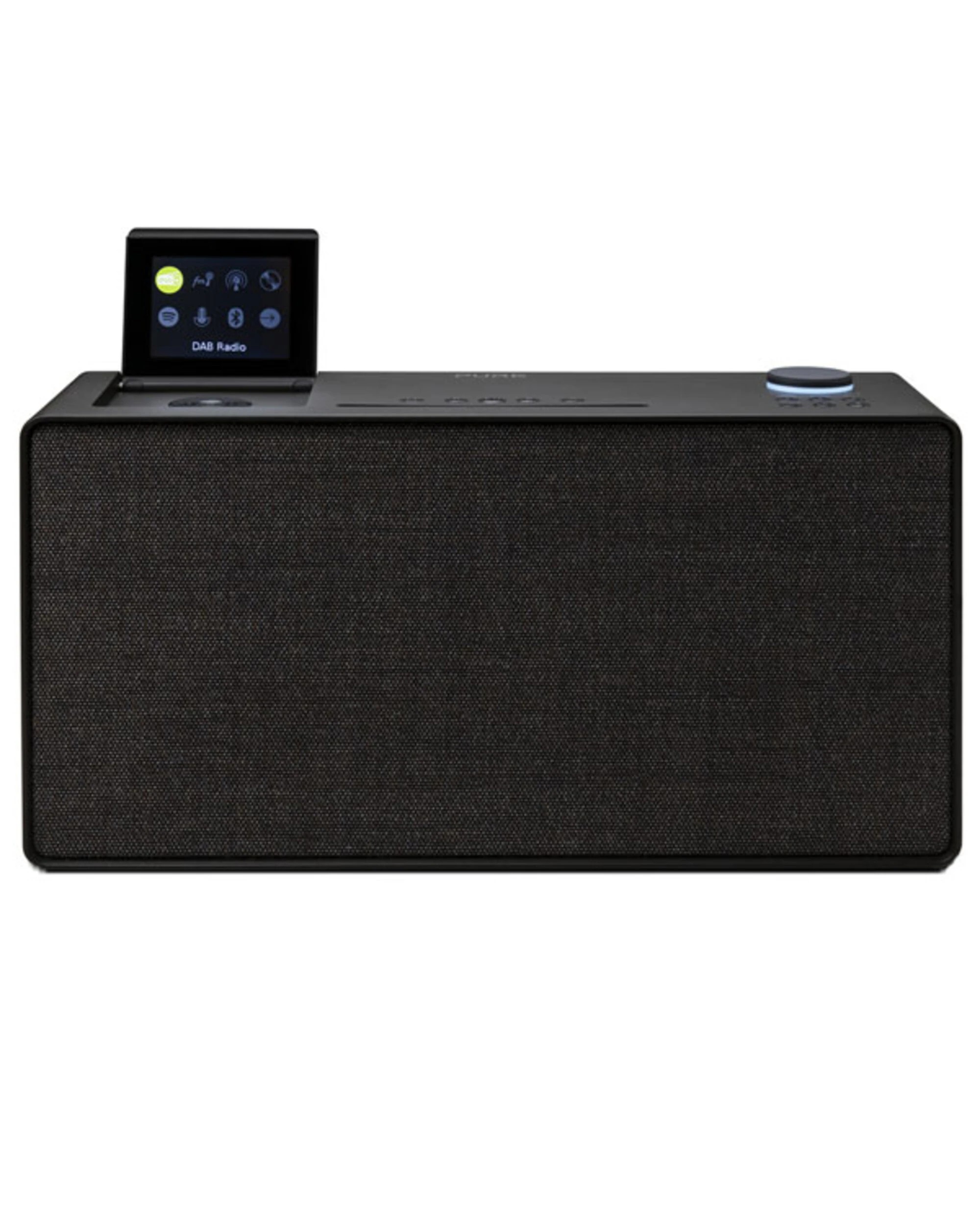 1 Pure Evoke Home All-In-One DAB+/FM Radio - Coffee Black, 1 of 4