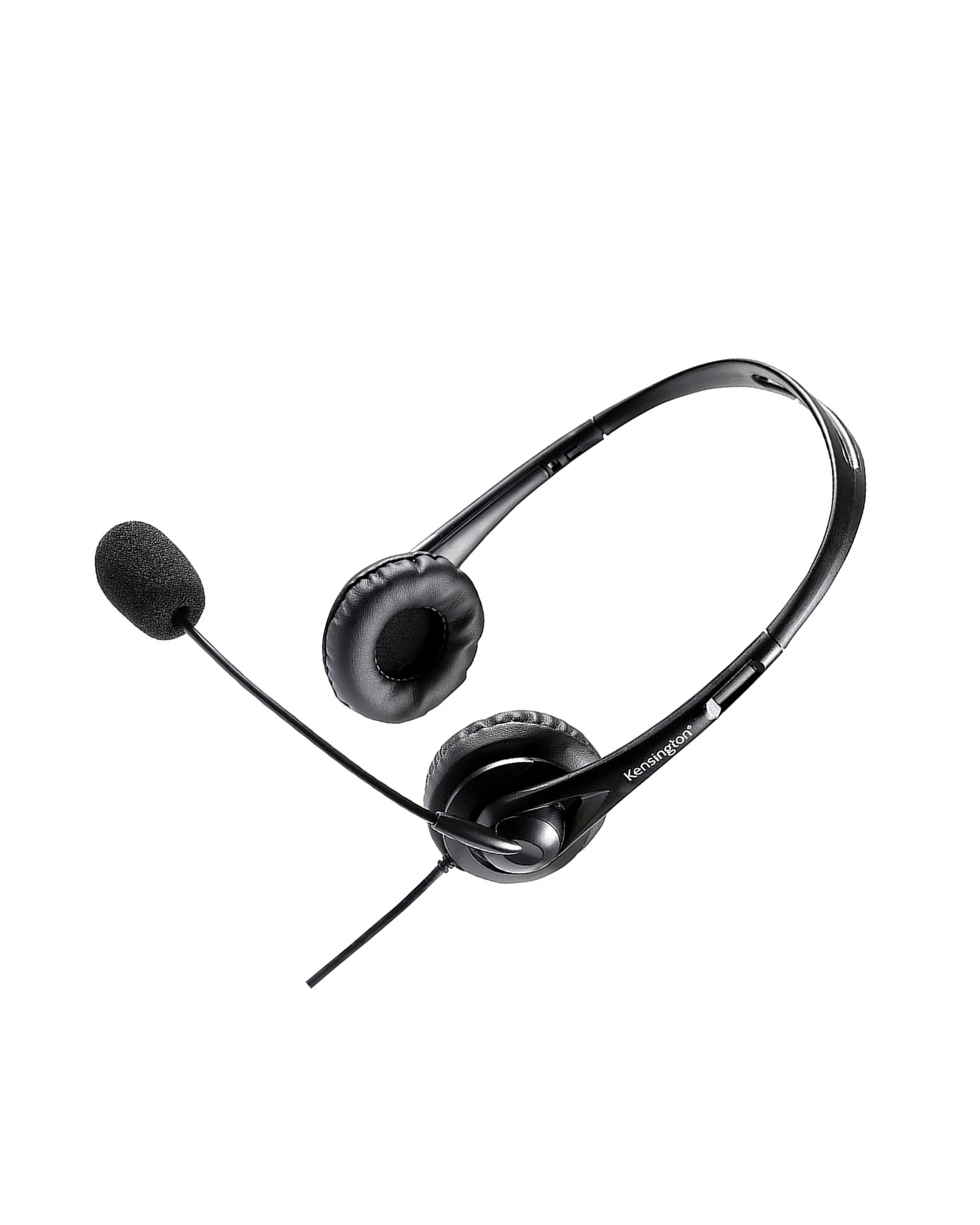 2 Kensington Headset Noise Cancelling Headphones Office Headset USB Headset - Black, 2 of 3