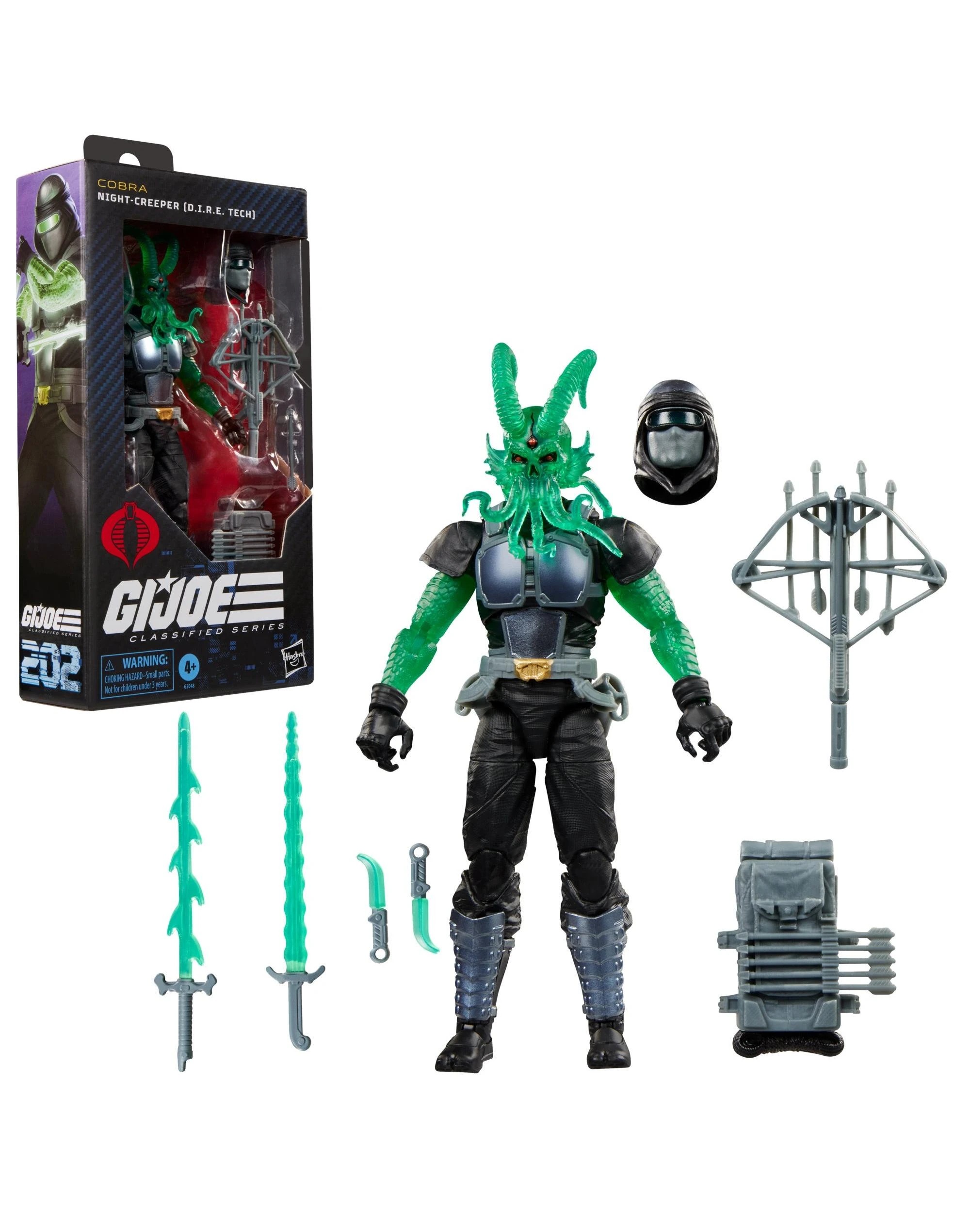 2 G.I. Joe Classified Series: #202 Night-Creeper - D.I.R.E. Tech -  Action Figure, 2 of 9
