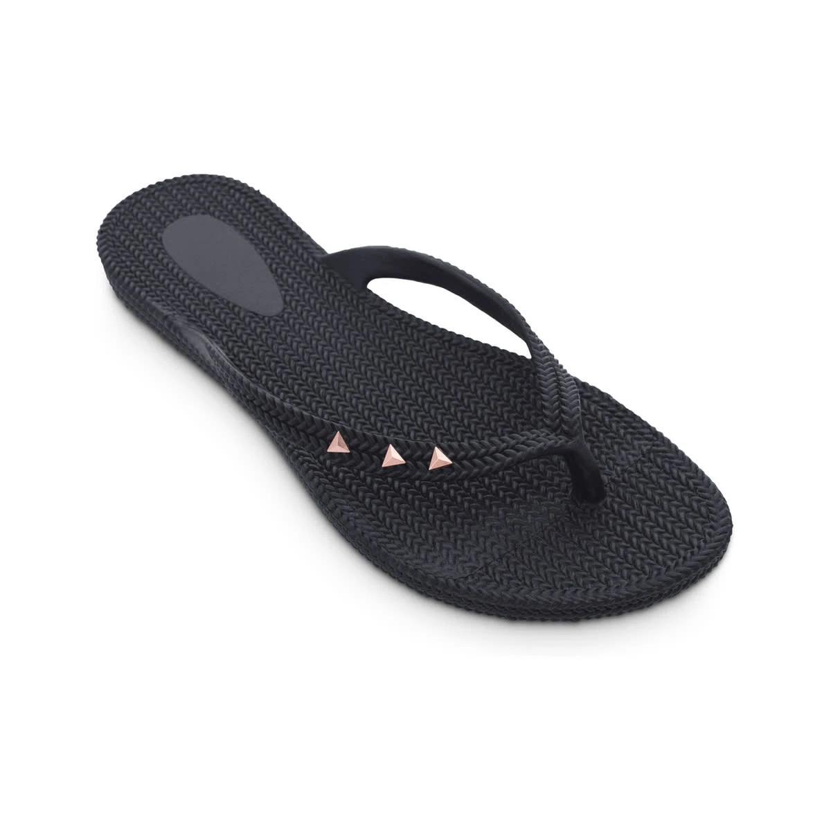 4 Trim Beach Thongs BLACK, 4 of 7