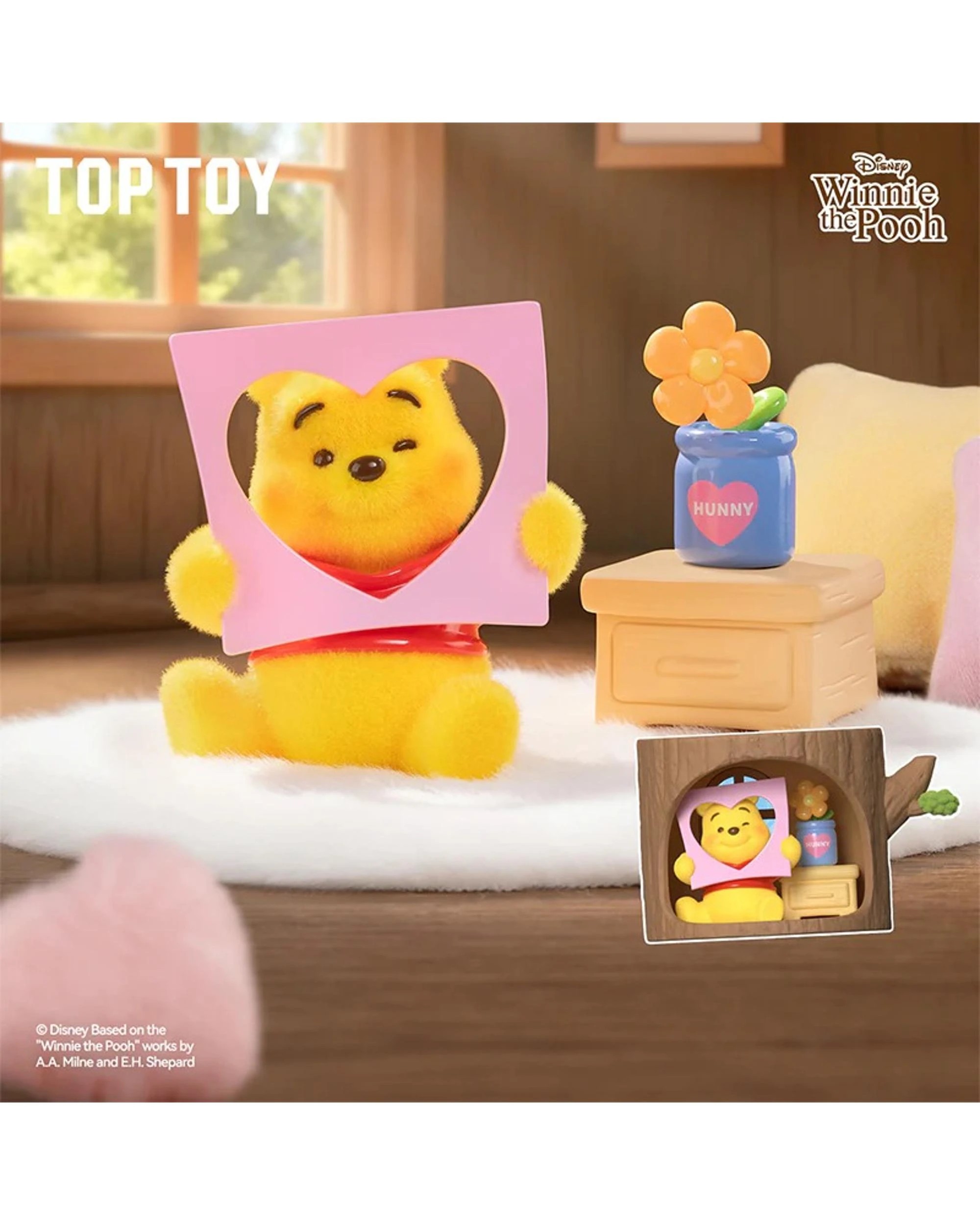 7 Disney Winnie the Pooh Hundred Acre Wood Tree House Series Figure Blind Box, 7 of 9