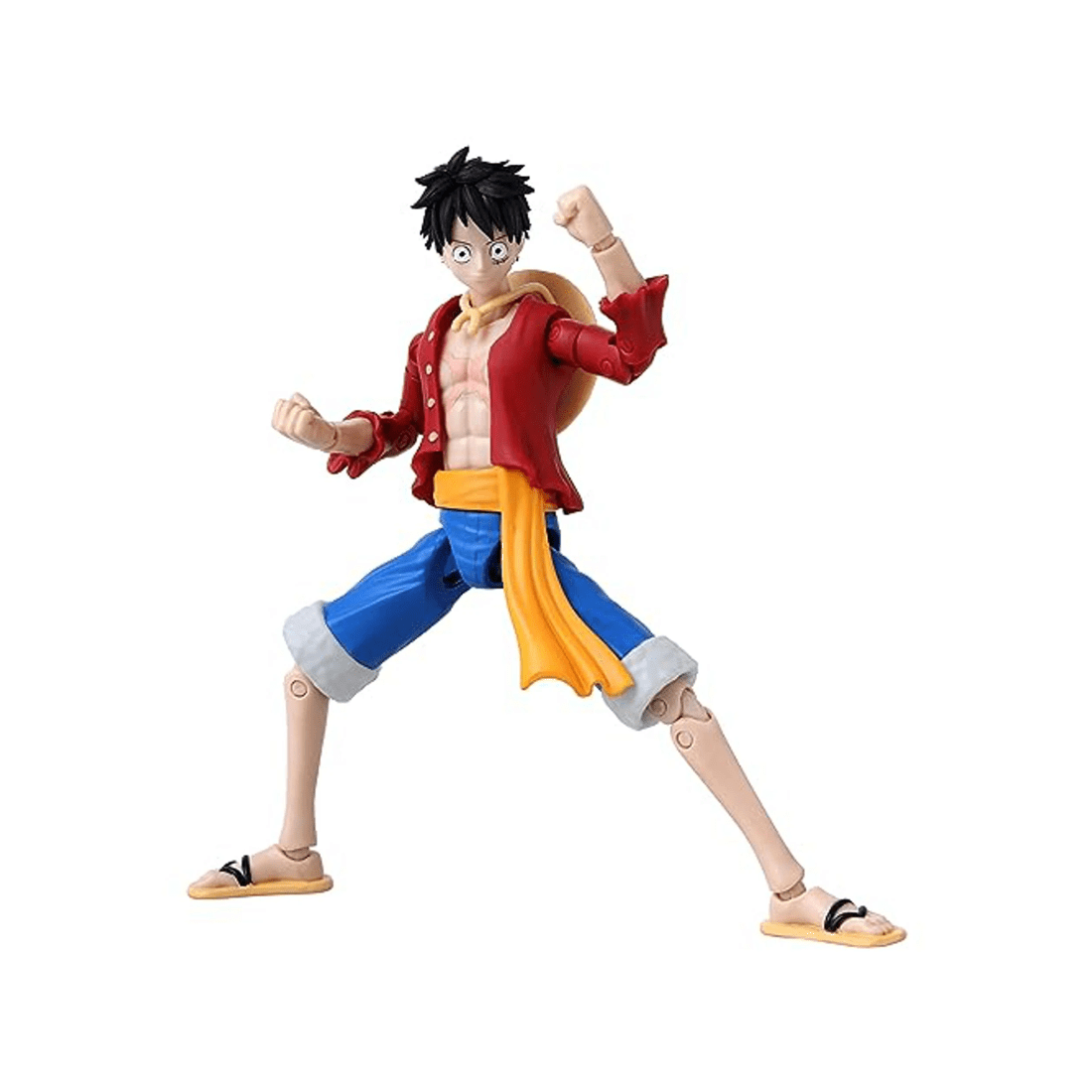 2 Bandai Anime Heroes One Piece Monkey D Luffy Renewal Version Action Figure, 2 of 8