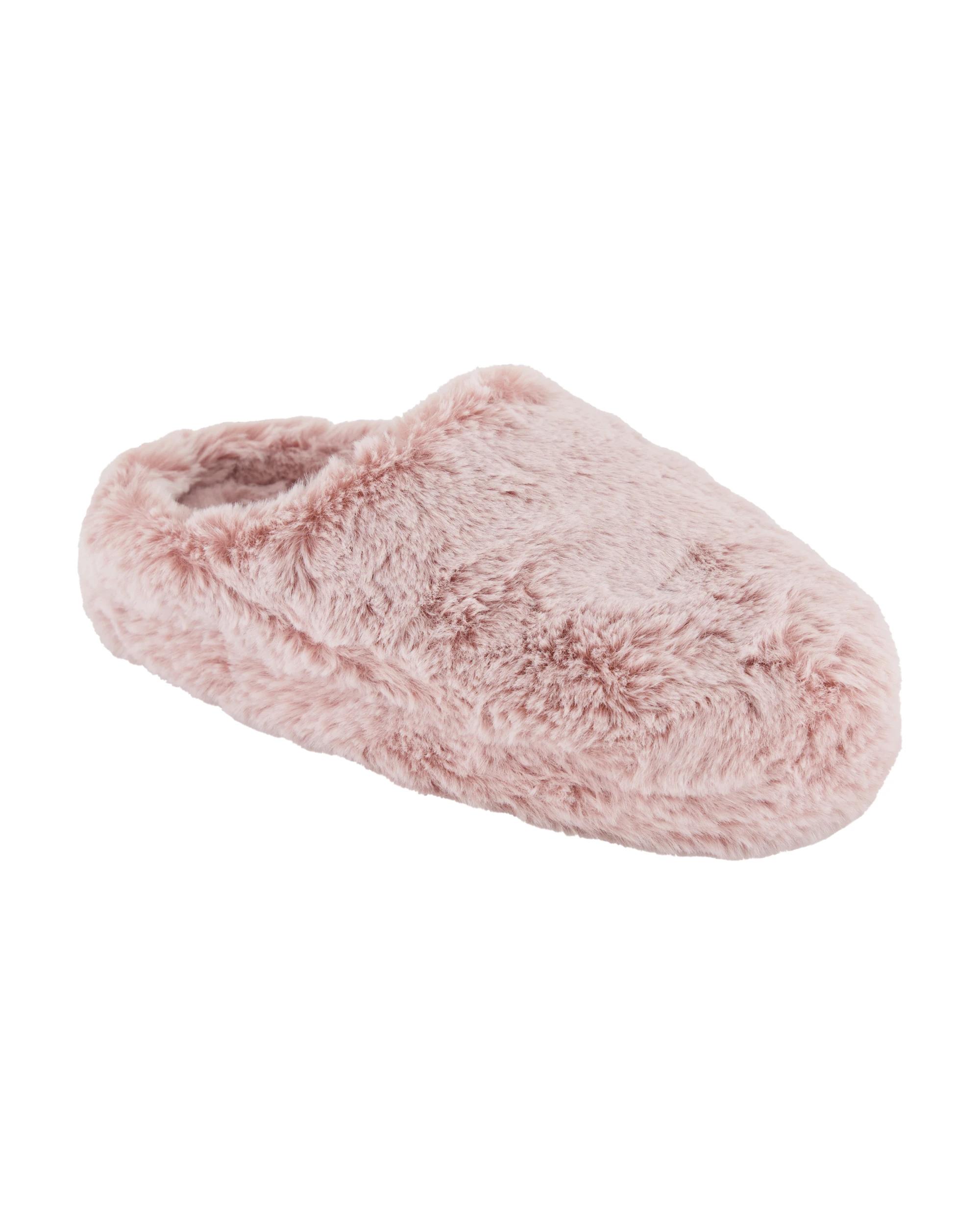 1 Plush Detail Scuffs Pink, 1 of 3