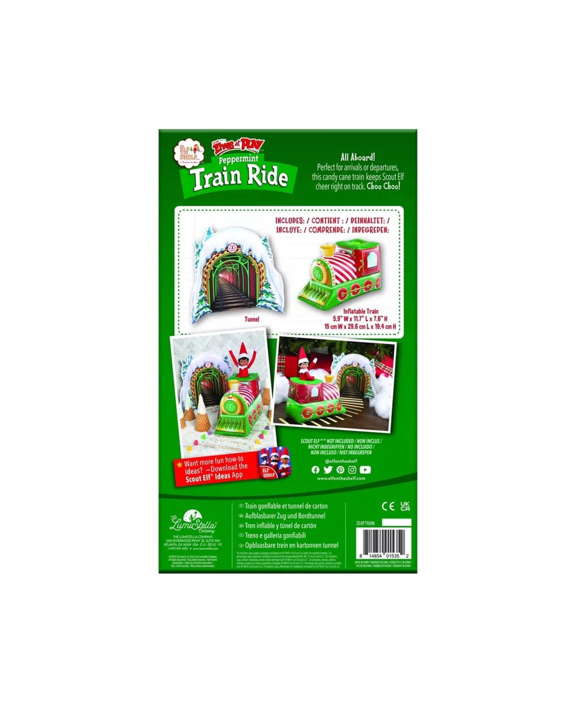 Elf On The Shelf Elves At Play Peppermint Train Ride - Kmart