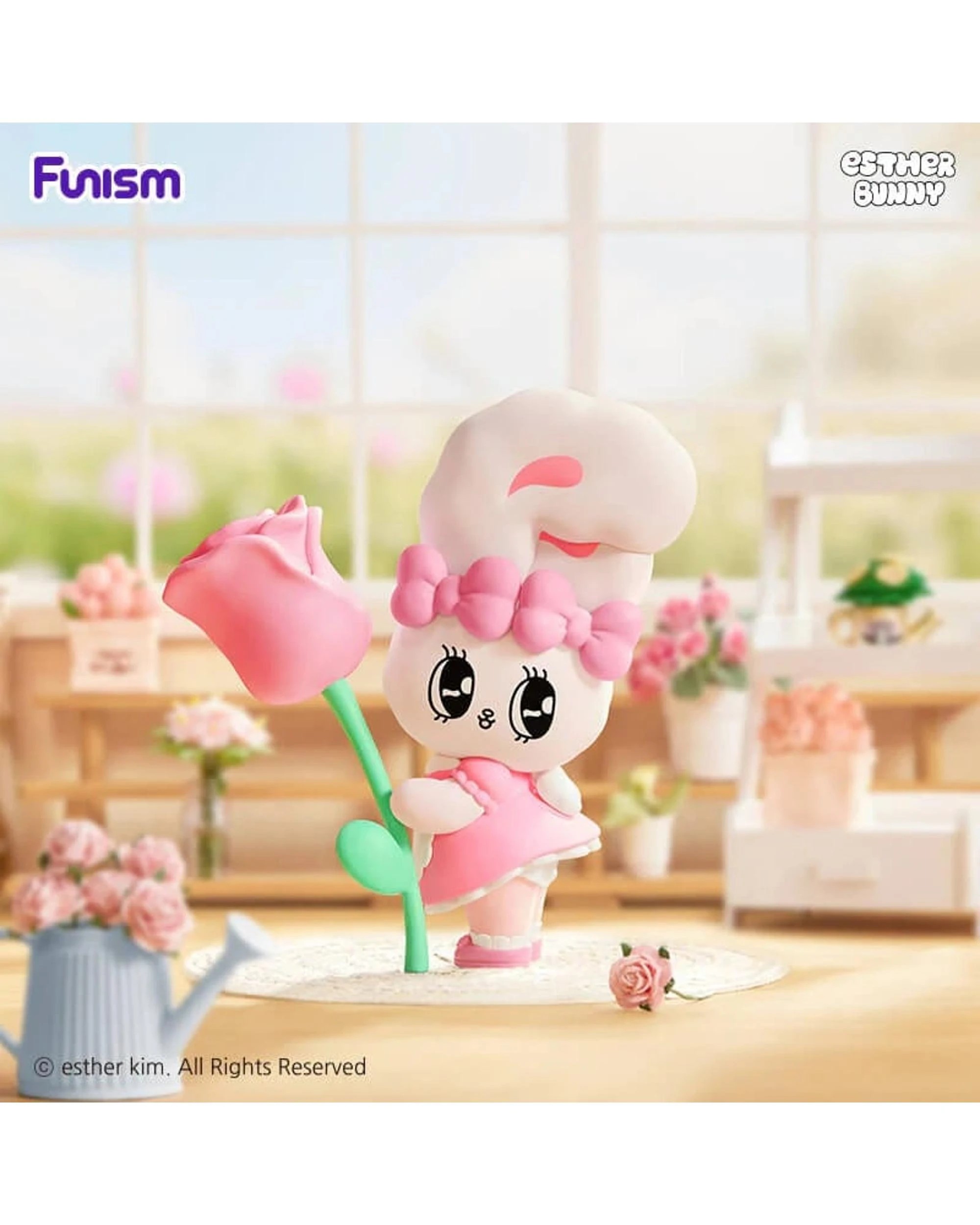 8 Funism Esther Bunny Young Blossom Series Figures Blind Box, 8 of 10