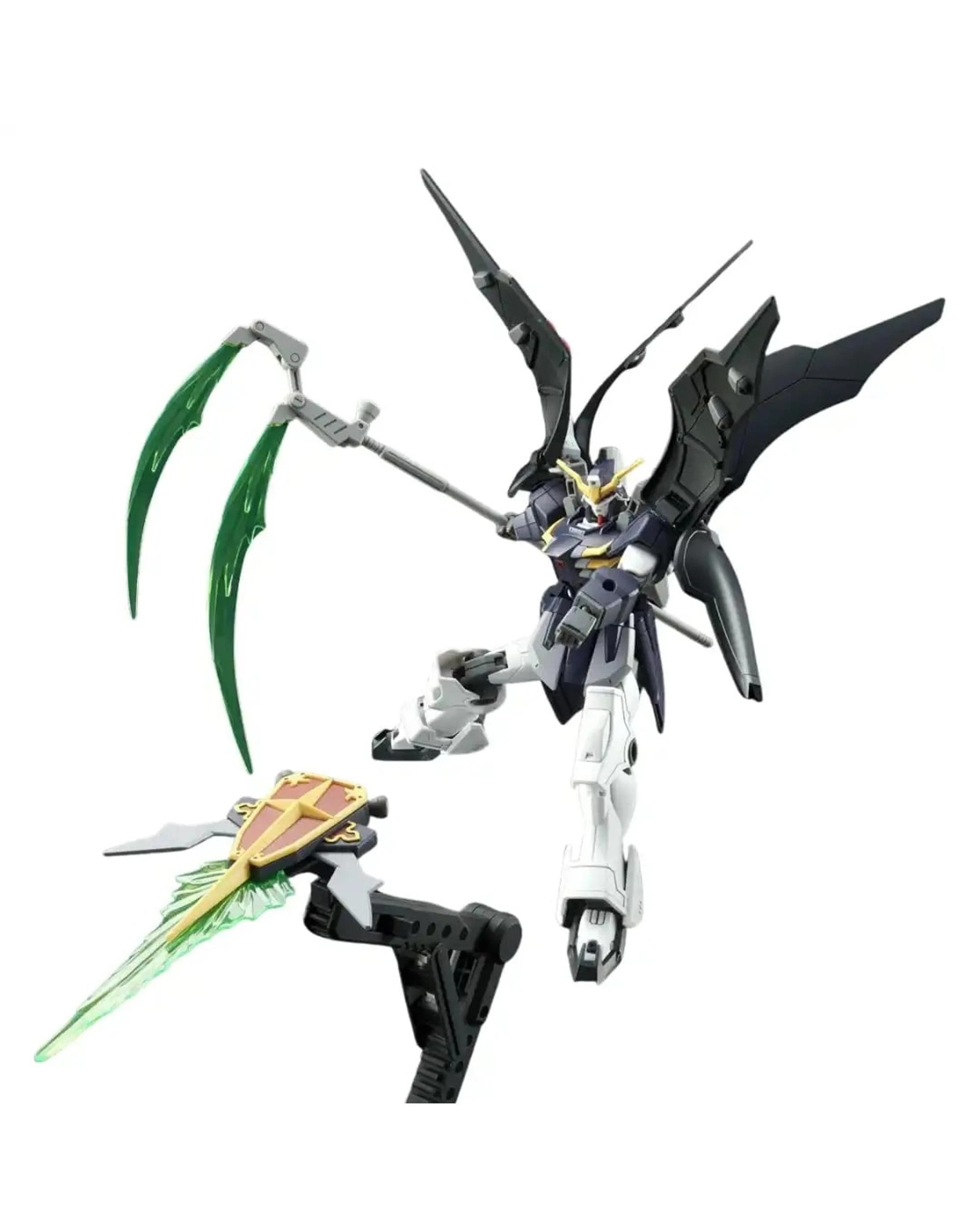 4 Bandai Gundam High Grade Gundam Deathscythe Hell 1/144 Scale Model Kit, 4 of 8