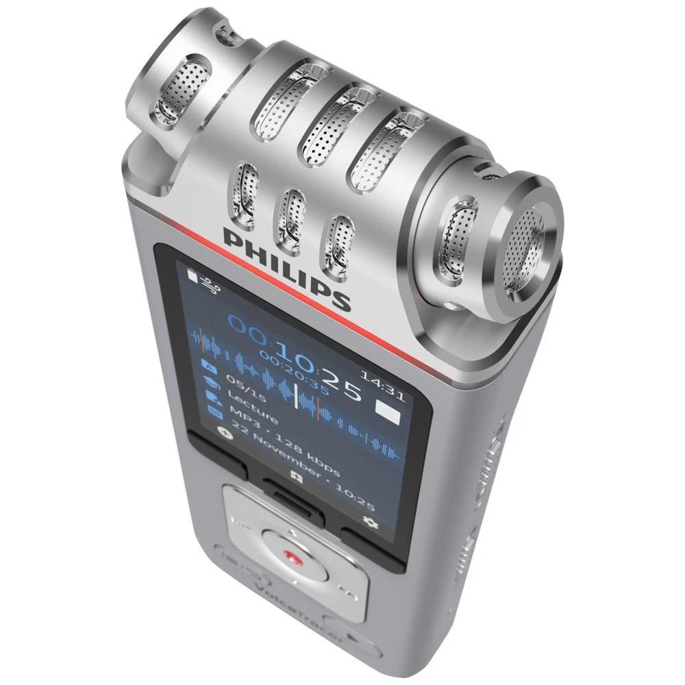 6 Philips DVT4115 3-Mic Digital Voice Recorder, 6 of 7