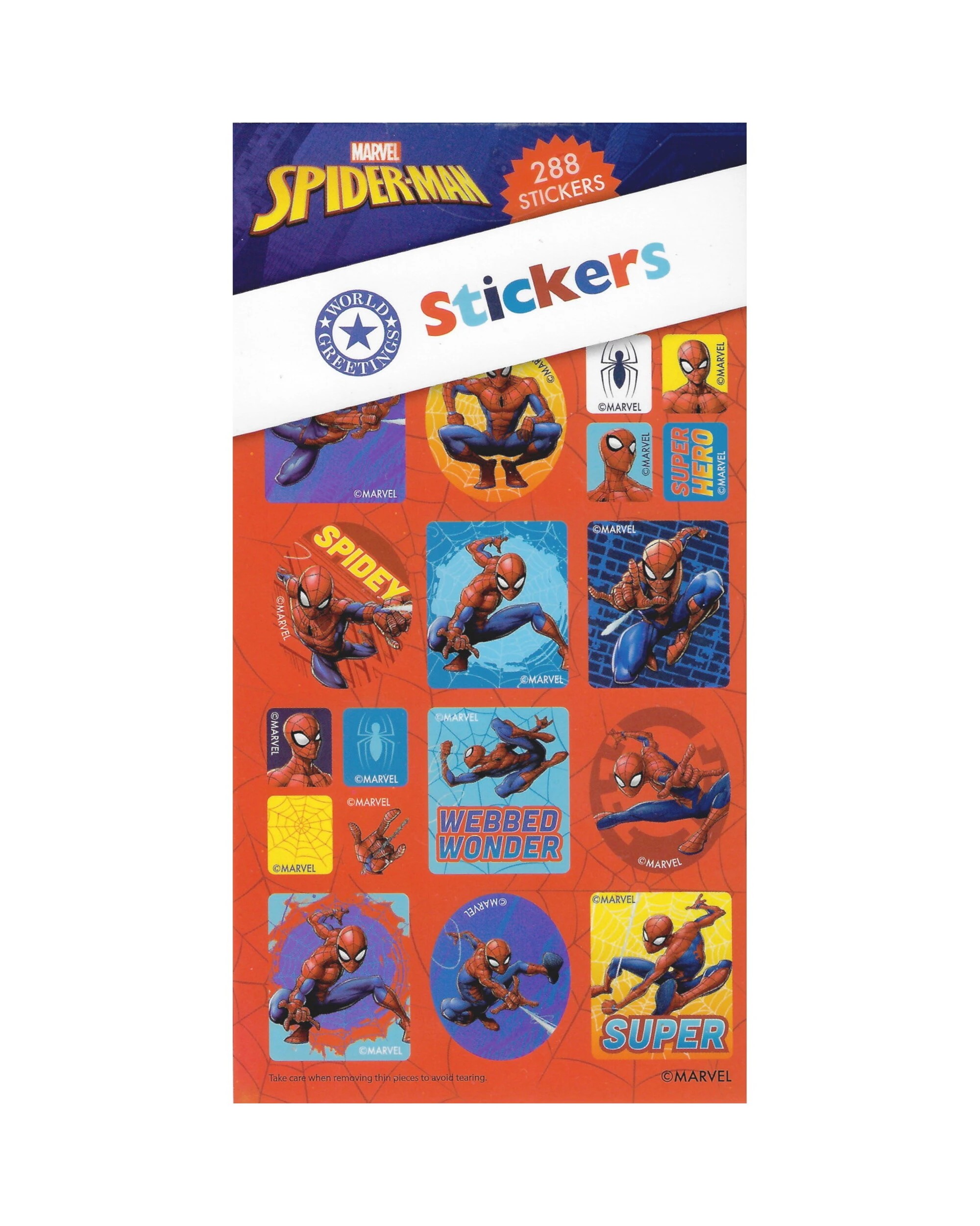 1 Marvel Spider-Man Sticker Book 12 Sheets, 1 of 1