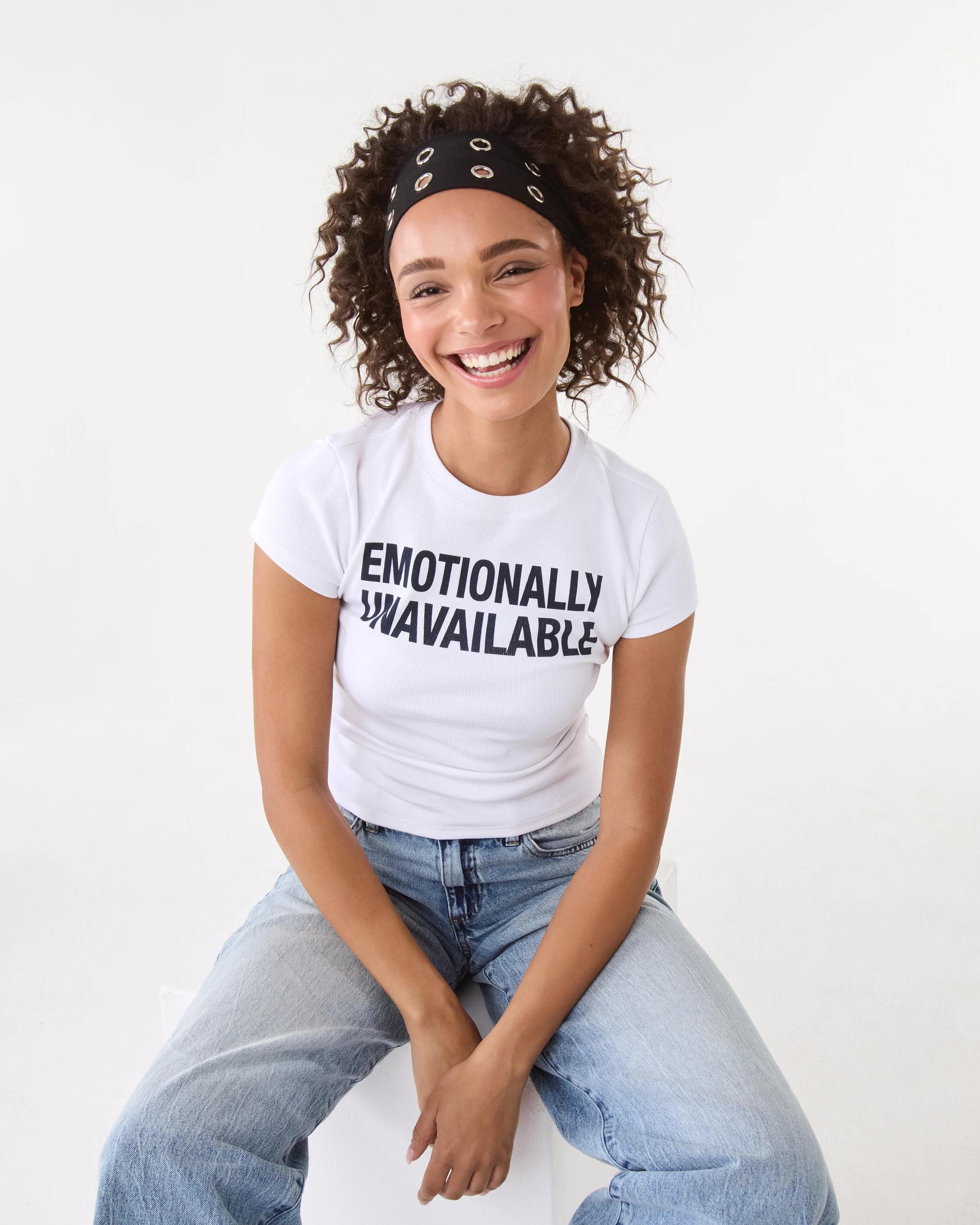 10 Neat Fit Print Rib T-shirt Emotional, 10 of 10