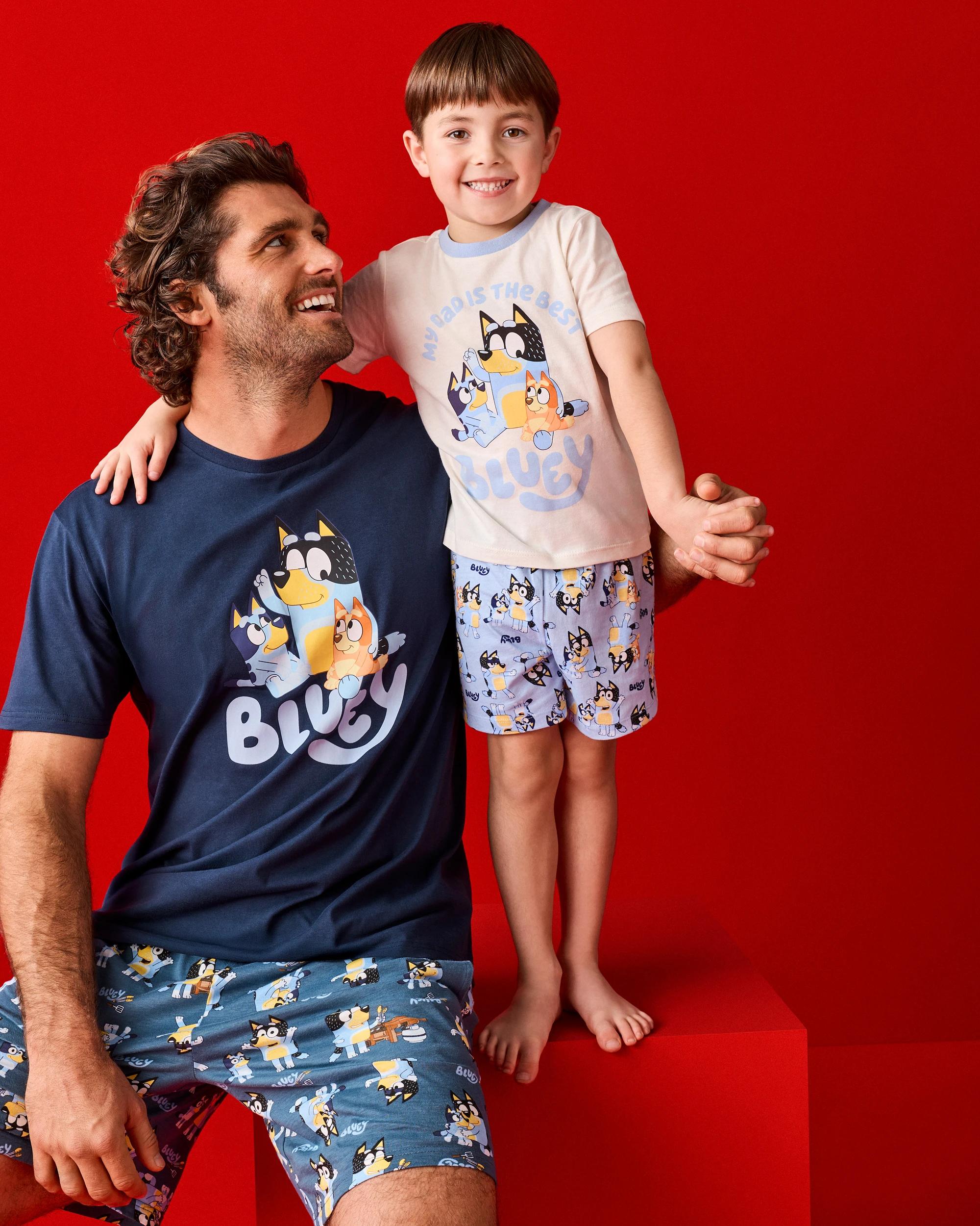 9 Family Matching Bluey Australian Cotton Pyjama Set BLUE BLUEY, 9 of 9