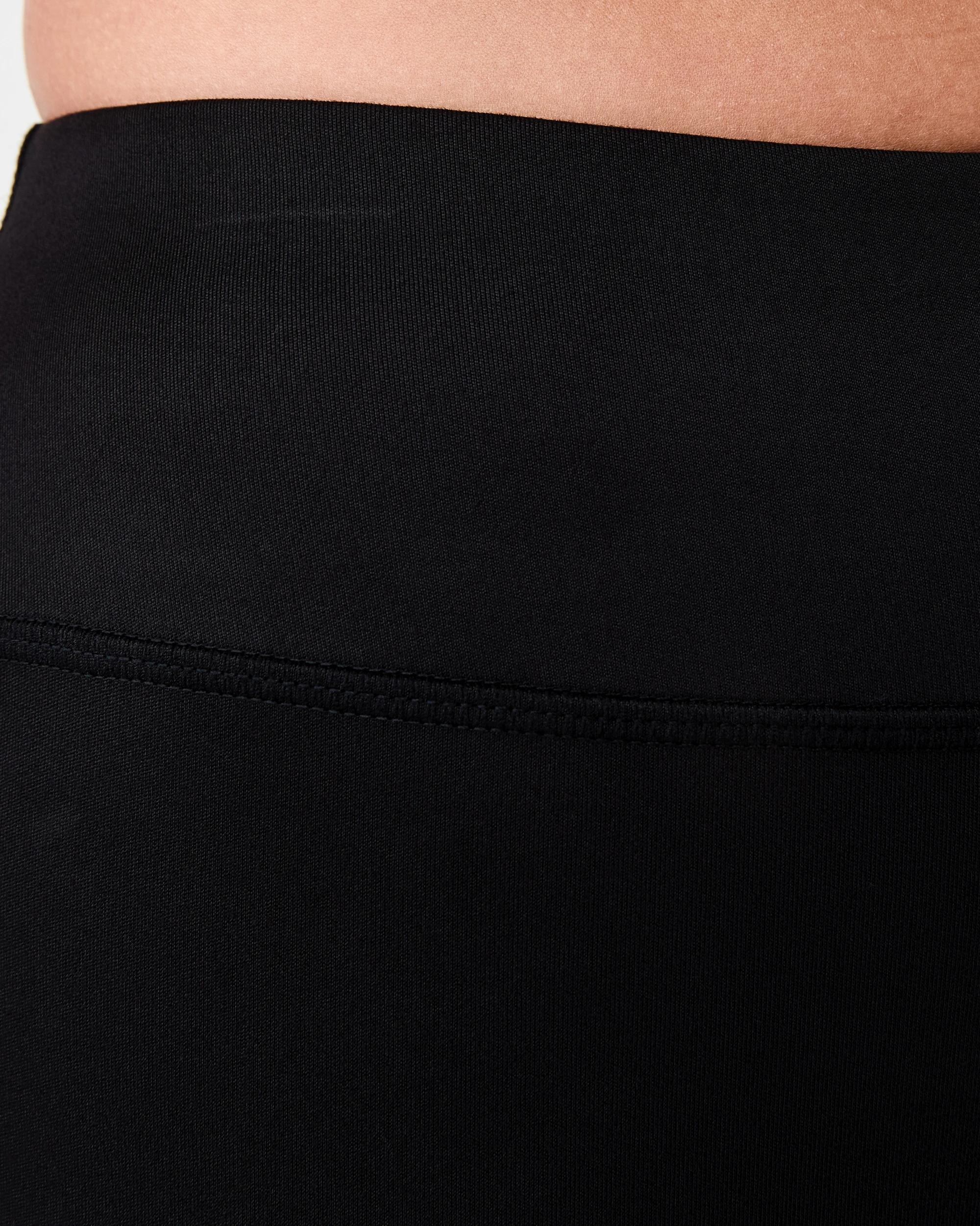 5 Active Womens Core Crop Everyday Comfort Leggings BLACK, 5 of 5