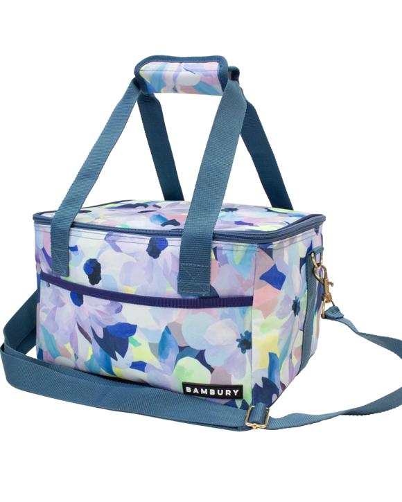 Bambury Ambrosia Picnic Food and Drinks Small Cooler Carry Bag - Multi