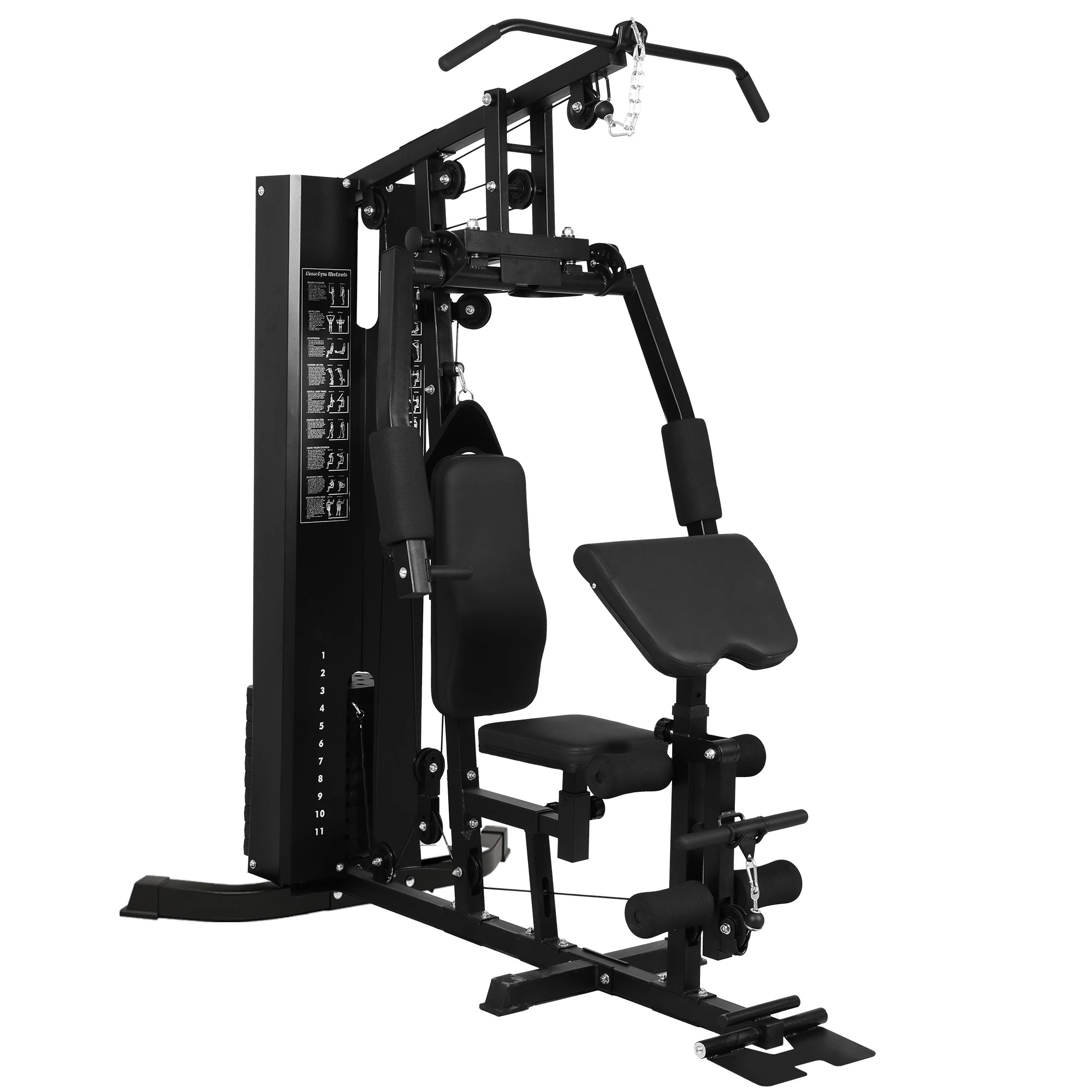 1 Centra Multifunction Home Gym Station Weight Training Squat Press Machine, 1 of 9