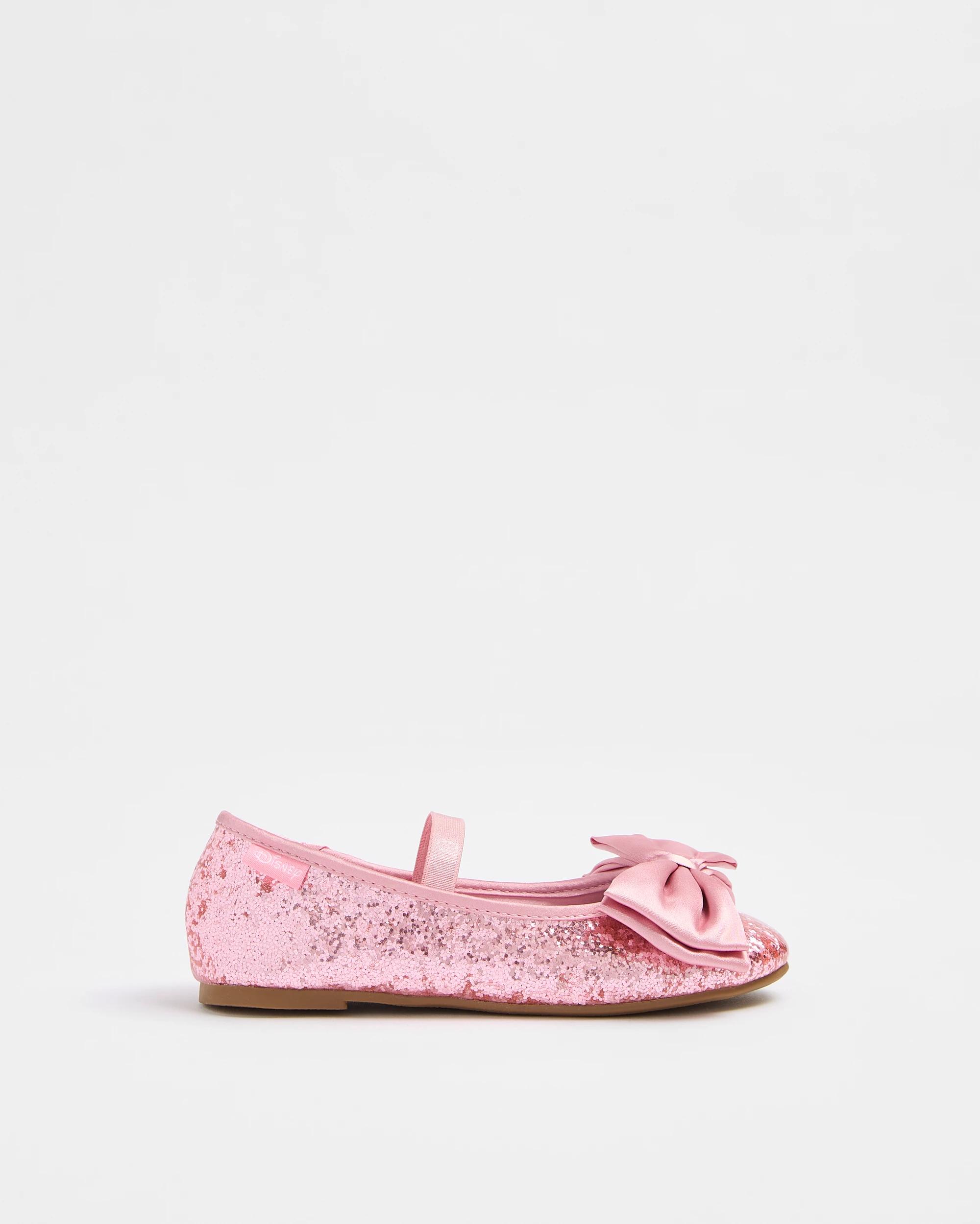 1 Girls Junior Disney Glitter Ballet Flat ARIEL, 1 of 1