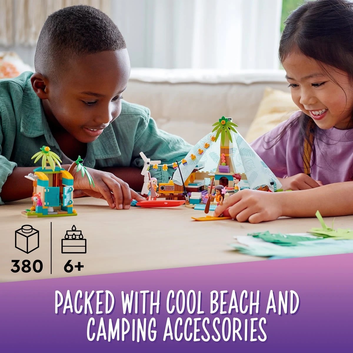 6 LEGO Friends Beach Glamping 41700, 6 of 9