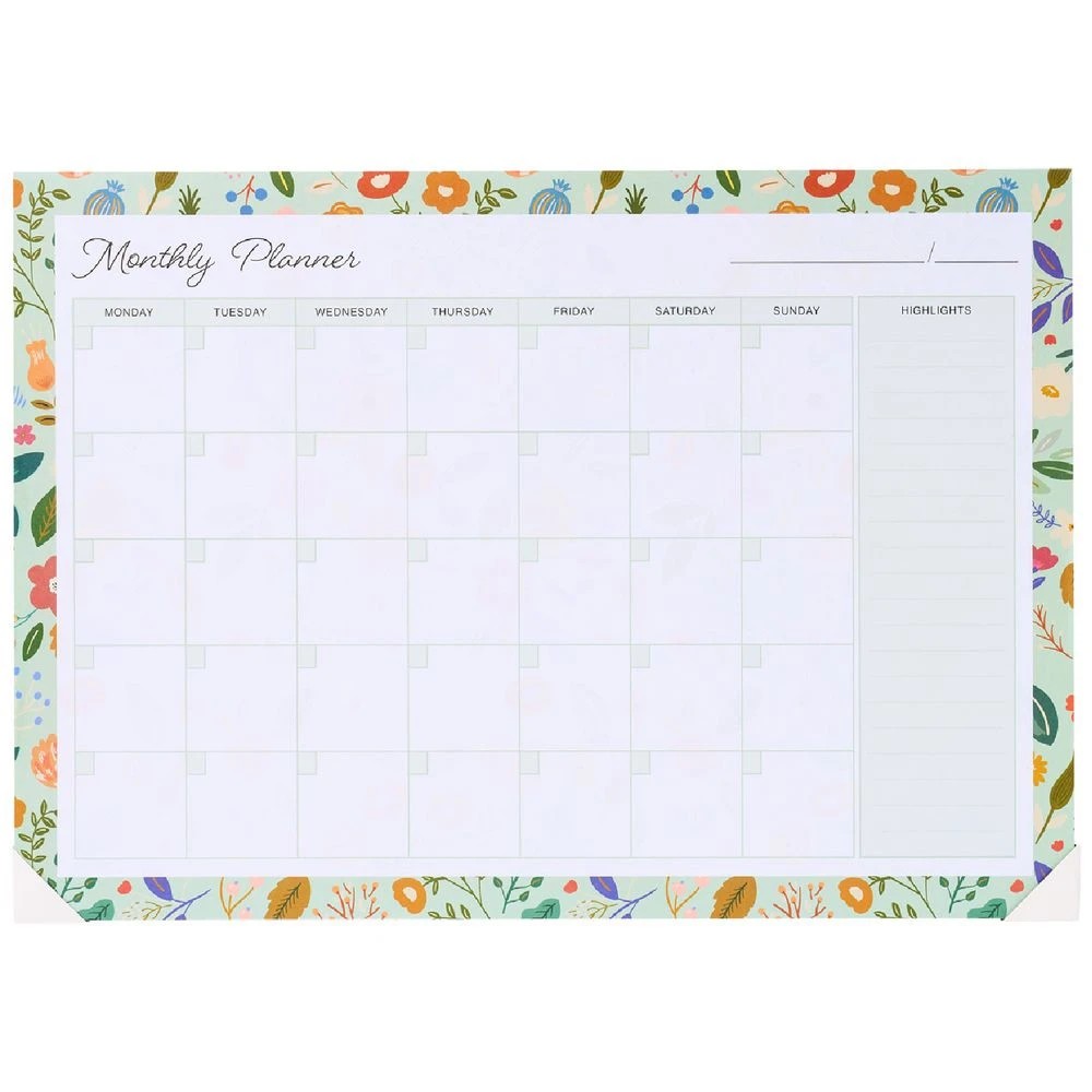 1 Otto A3 Monthly Planner Pad 15 Sheets Fashion, 1 of 2