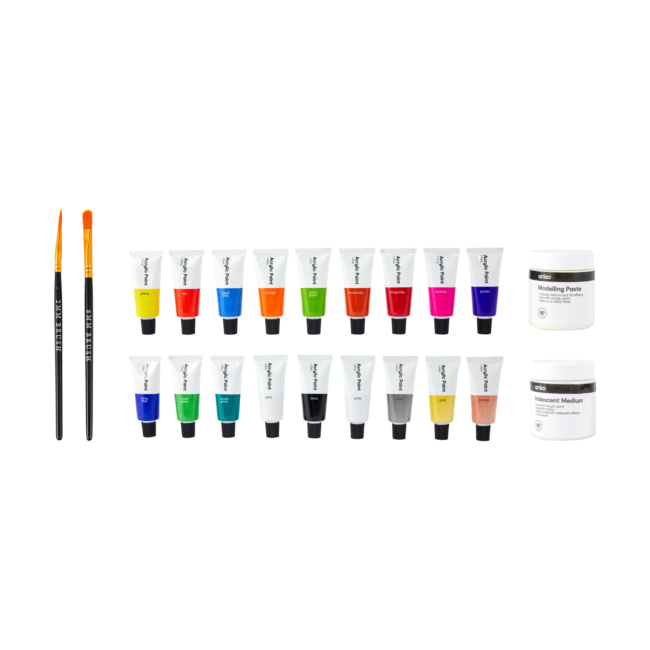 2 Acrylic Paint and Medium Set, 2 of 3