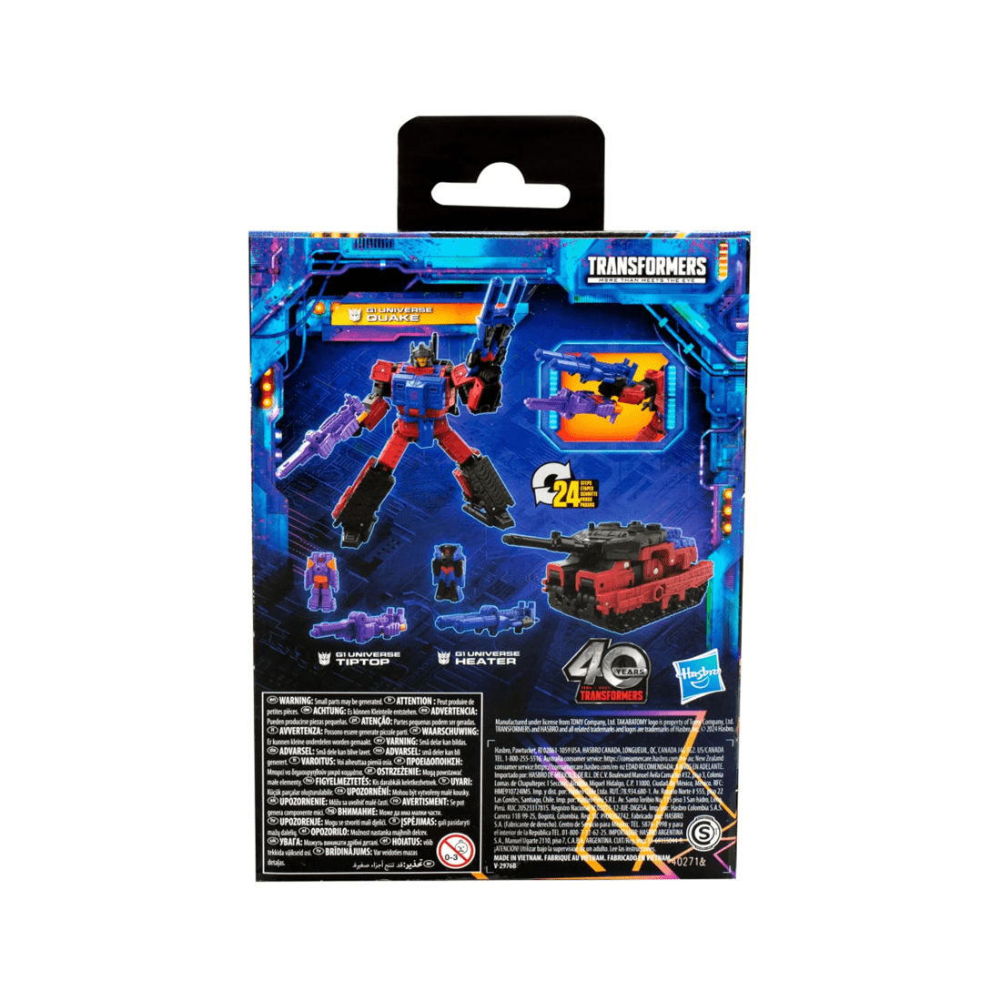 4 Hasbro Transformers Legacy United G1 Universe Quake Deluxe Class Action Figure, 4 of 4