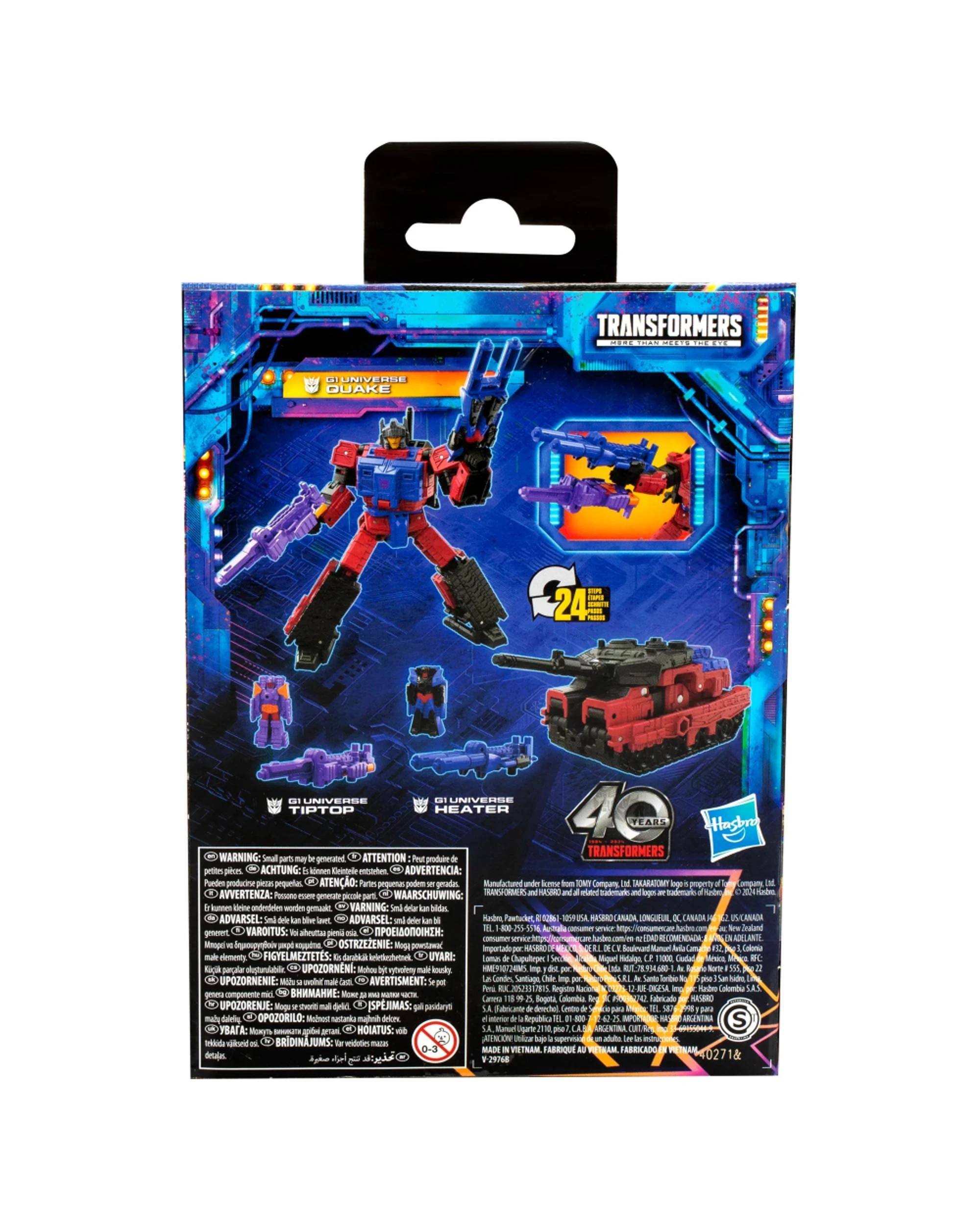 4 Transformers Legacy United G1 Universe Quake Deluxe Class Action Figure, 4 of 4