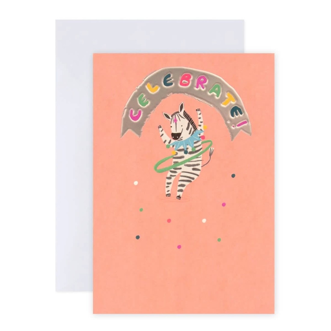 1 Hallmark Birthday Card - Celebrating Zebra, 1 of 3