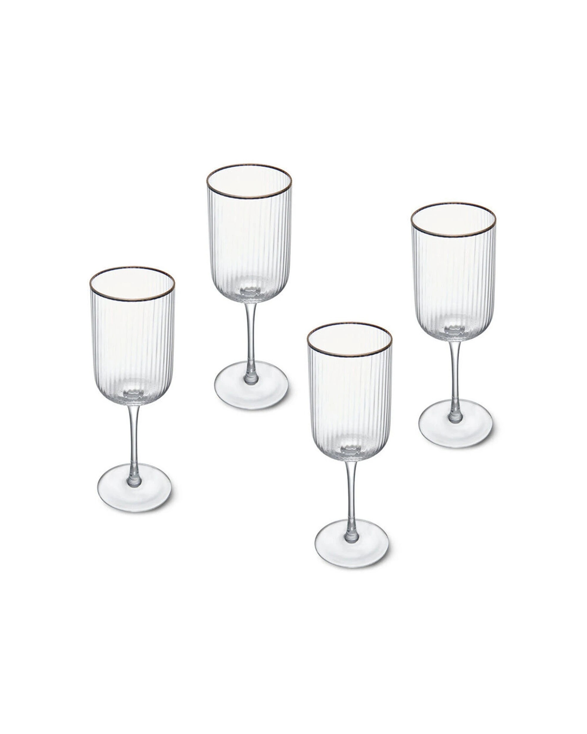 3 Mikasa 4pc Sorrento Crystal Wine Glass Set 400ml - Clear, 3 of 5