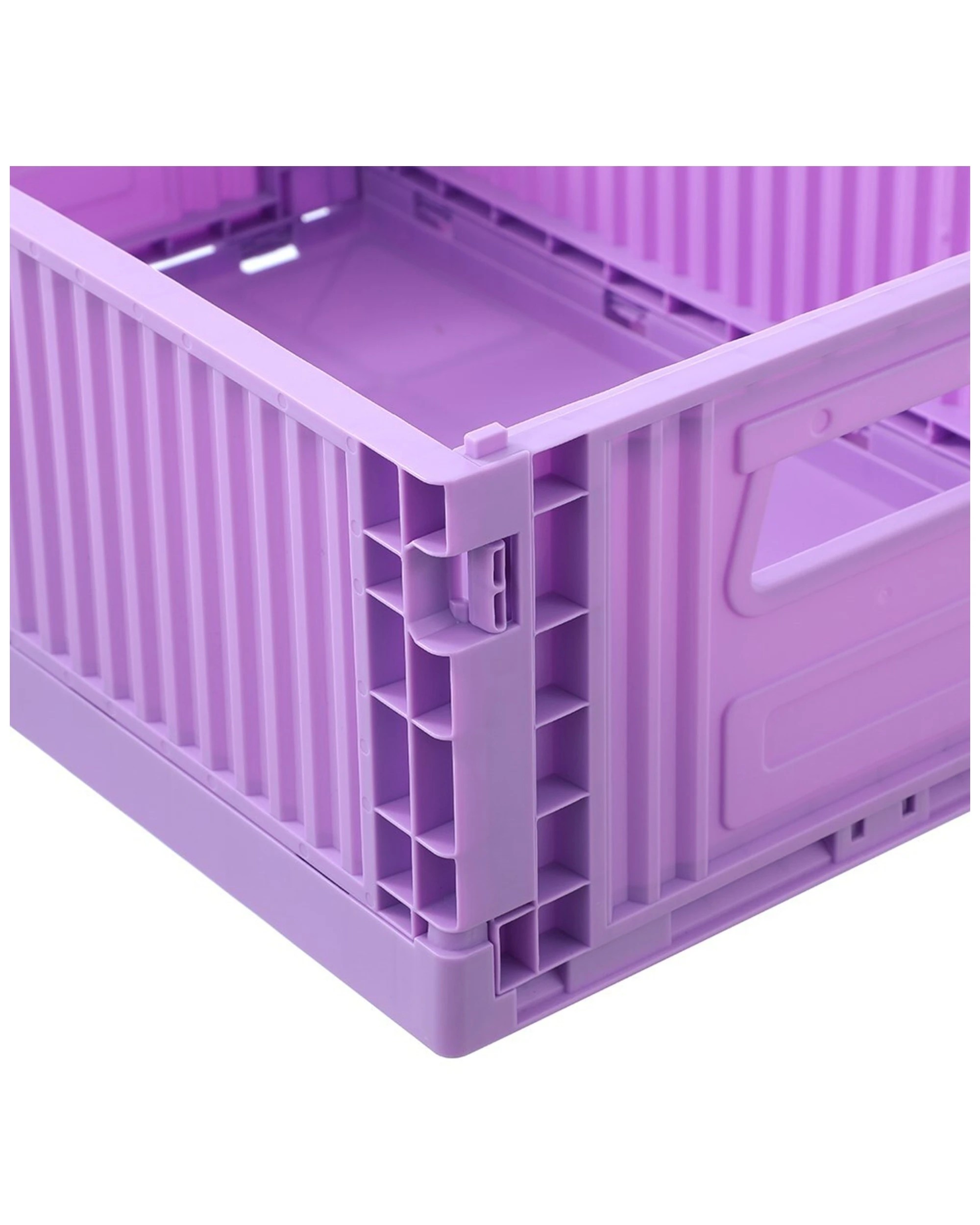 5 Boxsweden Foldaway Crate Storage 43cm x 29cm x 16cm Collapsible Stackable - Assorted, 5 of 9