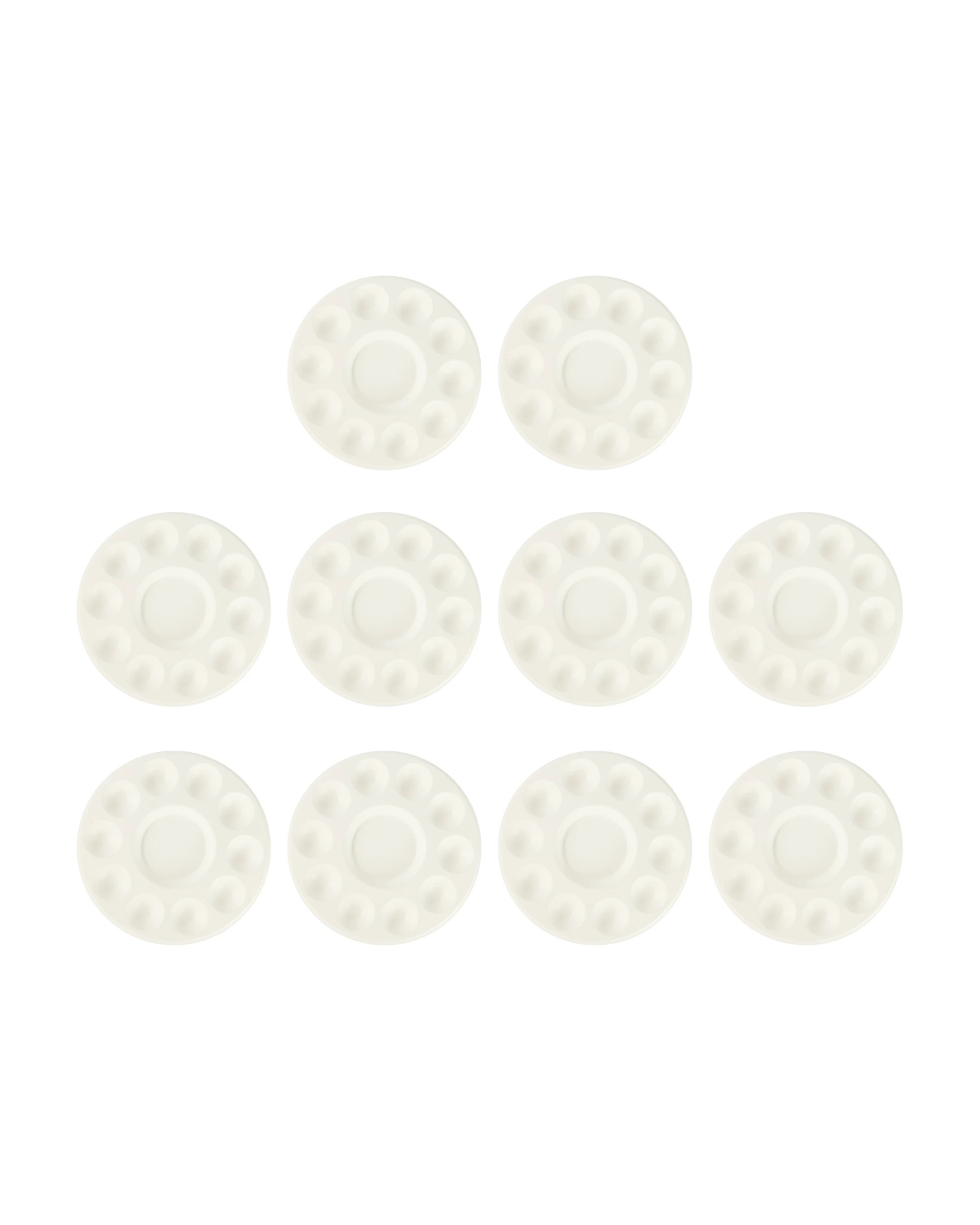 2 10 Pack Disposable Art Palettes, 2 of 3