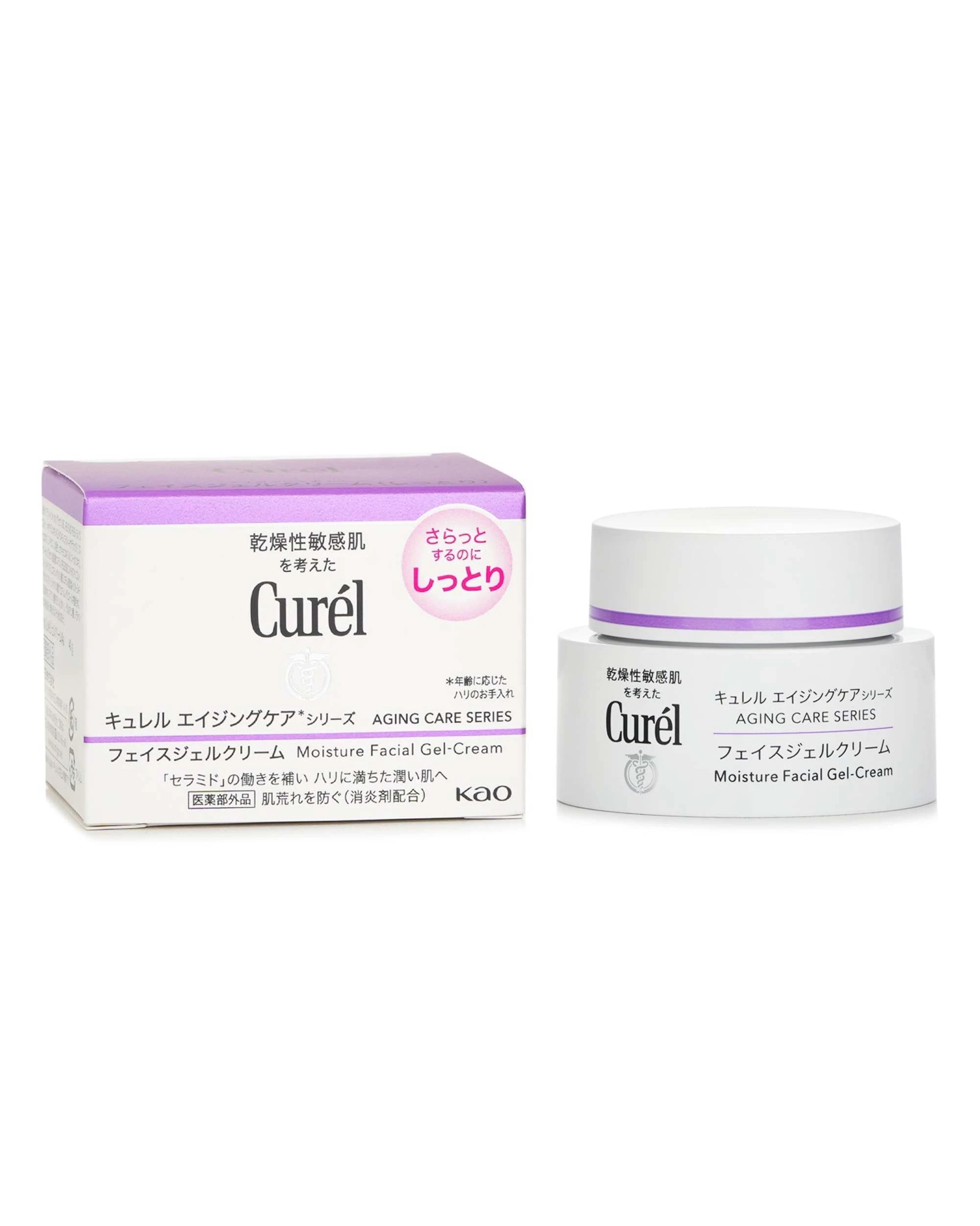 2 Curel Aging Care Moisture Facial Gel-Cream 40g, 2 of 3