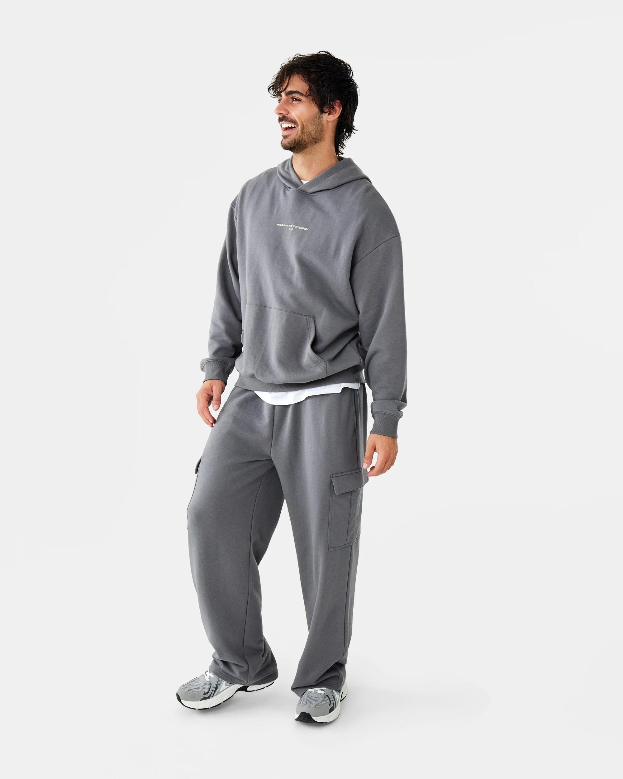 3 Terry Boxy Print Hoodie Gry Create, 3 of 10