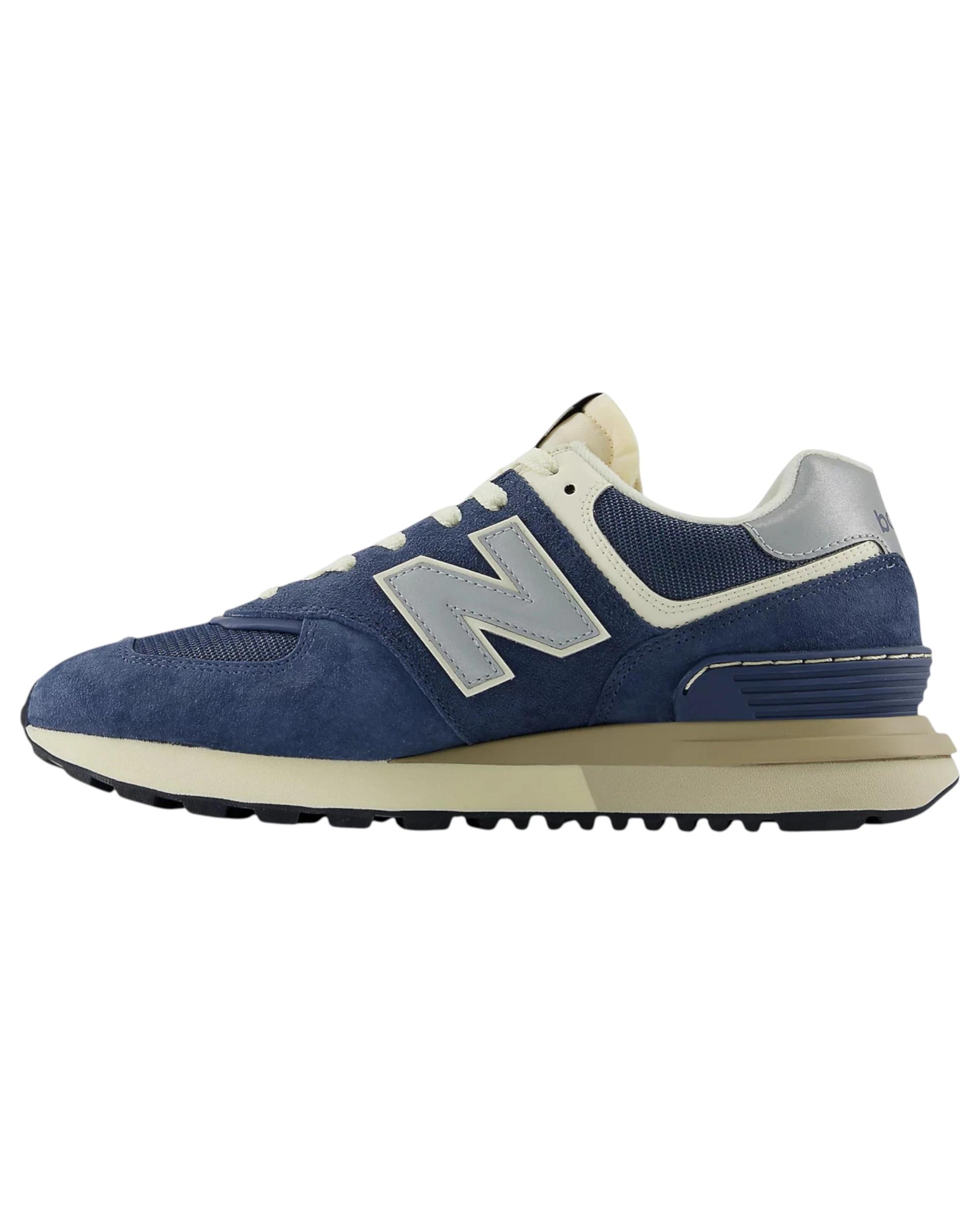 2 New Balance Mens 574 Legacy Royale Blue/ Grey Athletic Shoes ROYAL BLUE/GREY, 2 of 5