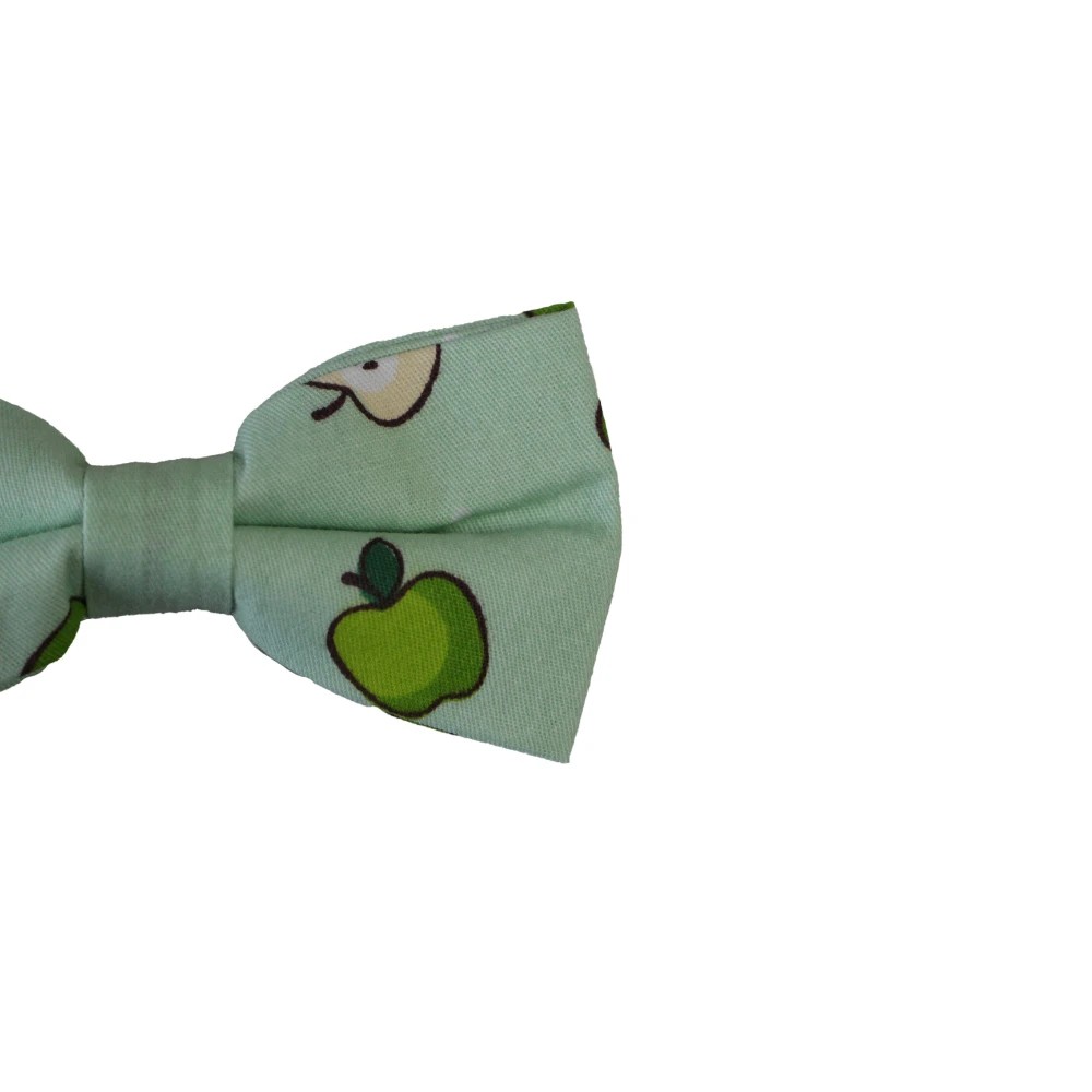 3 Zasel Boys Mint Green Apple Fruit Patterned Bow Tie - Multi, 3 of 3
