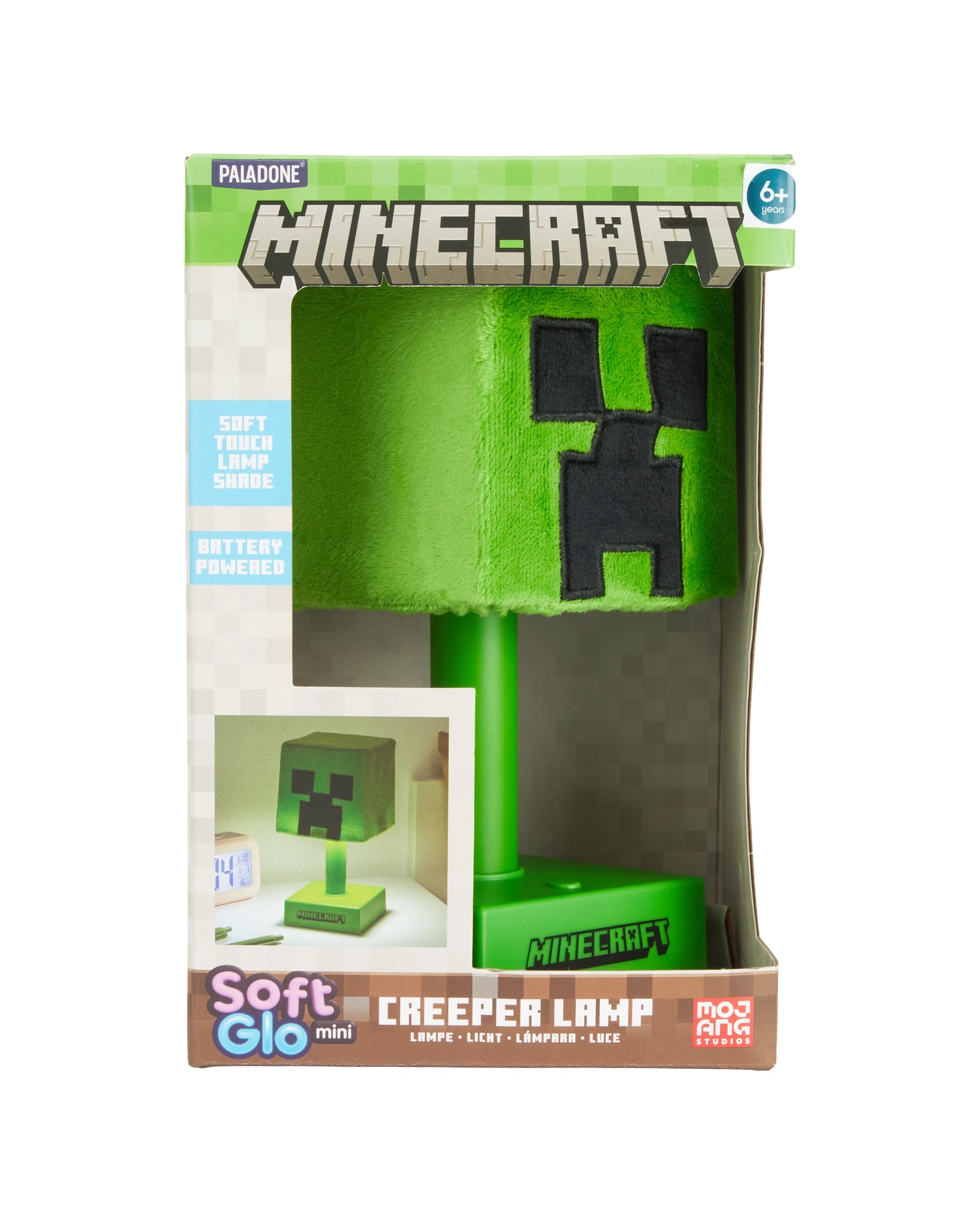 6 Minecraft Creeper Soft Glo Mini Lamp, 6 of 7