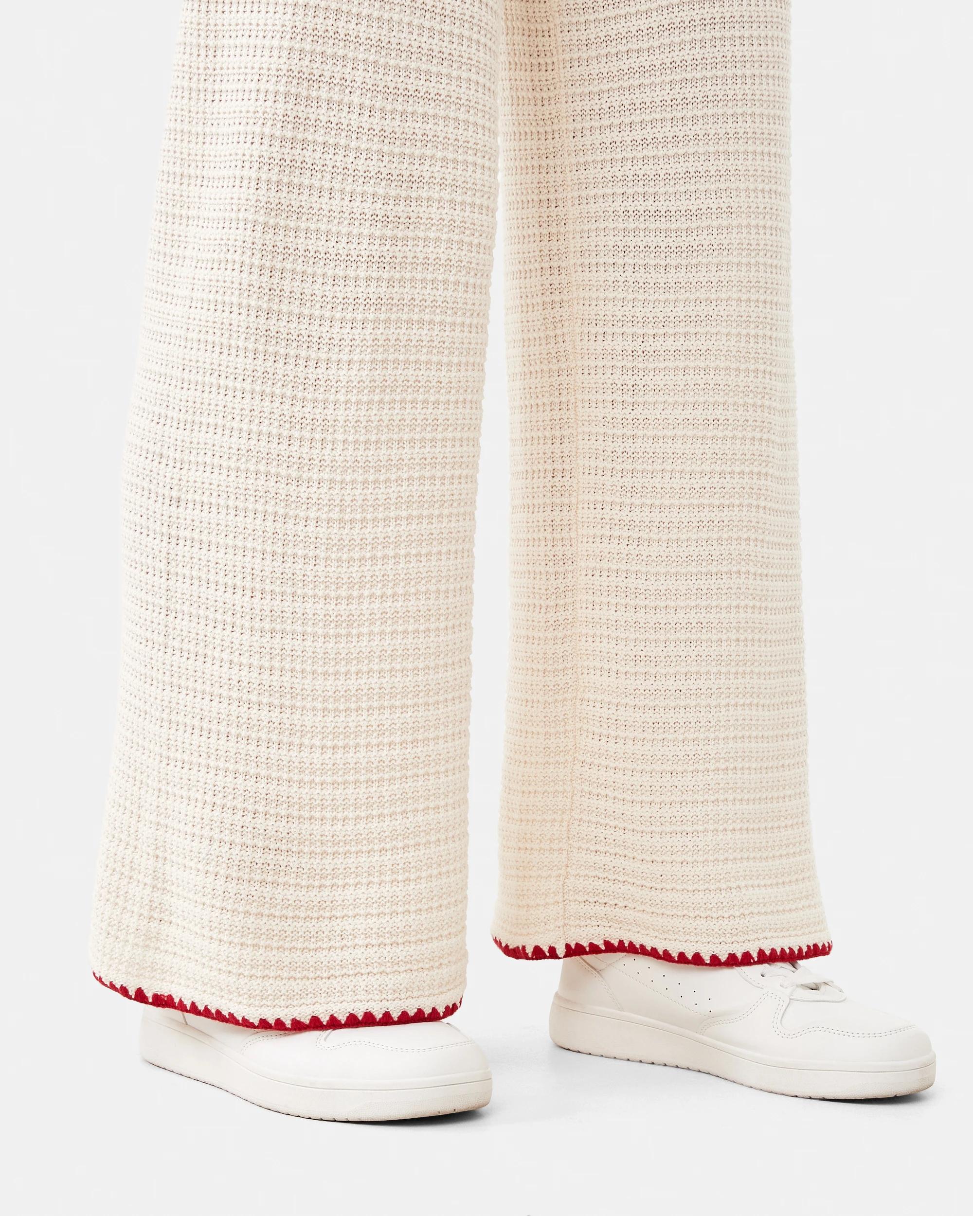 5 Crochet Trim Pants Ecru, 5 of 5