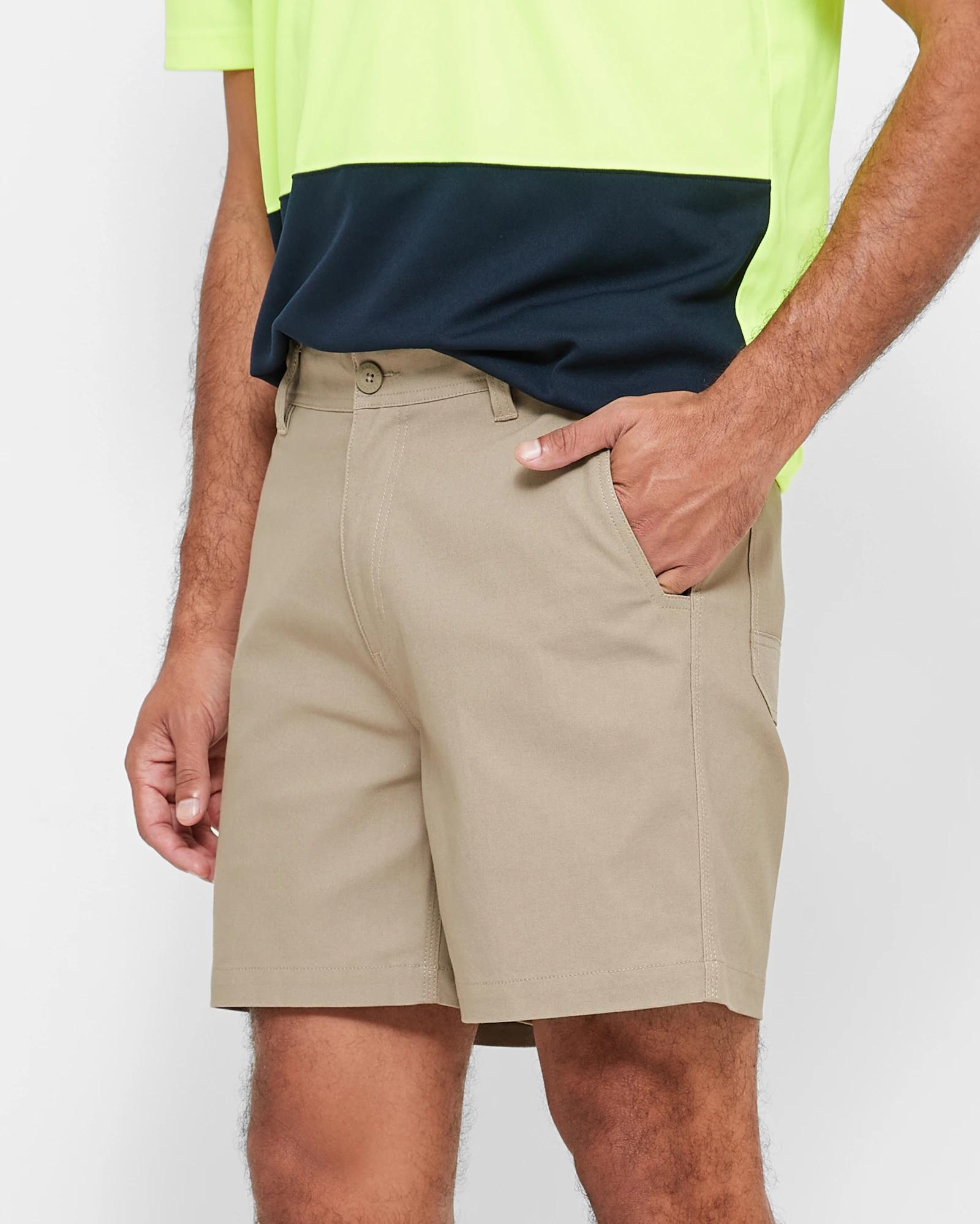 3 Graphite Work Shorts STONE, 3 of 5