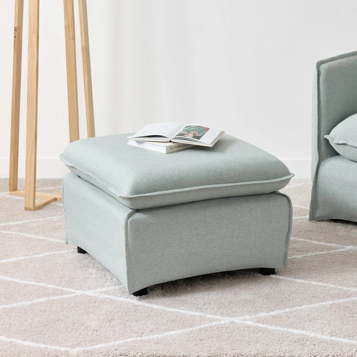 1 Winston Ottoman - Green, 1 of 10