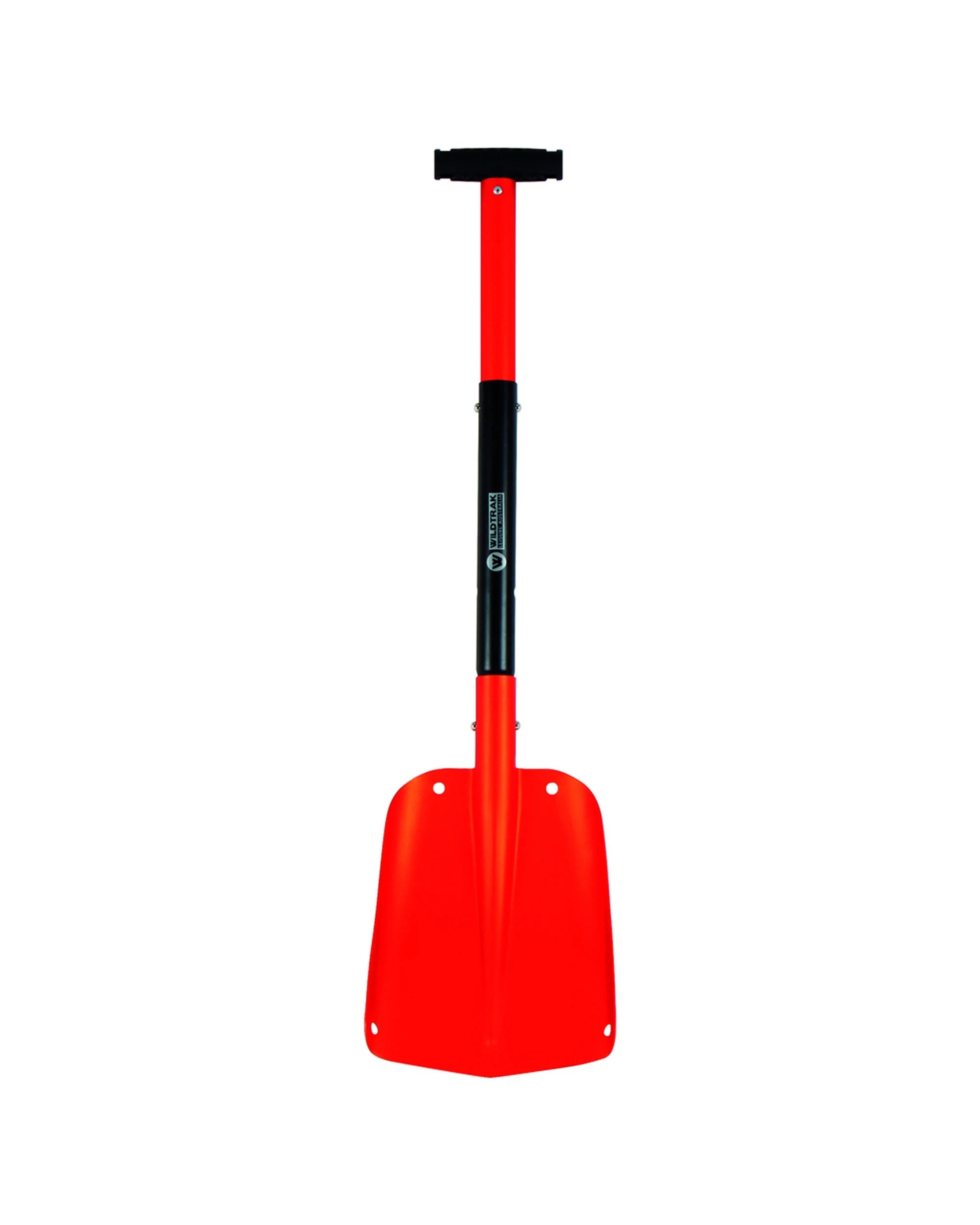 2 Wildtrak Collapsible Utility Aluminium Shovel 3 Piece Lightweight - Orange, 2 of 3