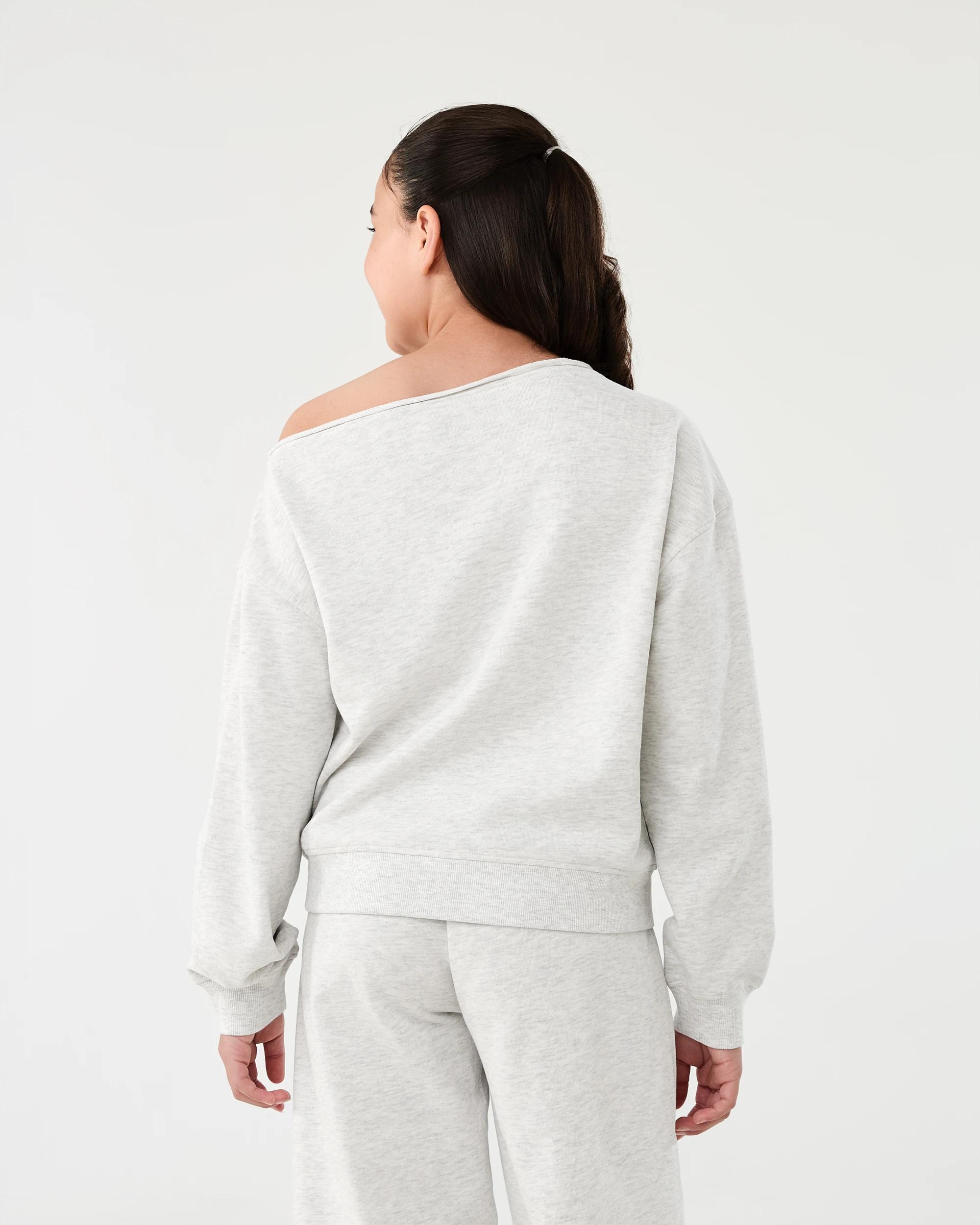 2 Off Shoulder Sweatshirt Marle 92, 2 of 8
