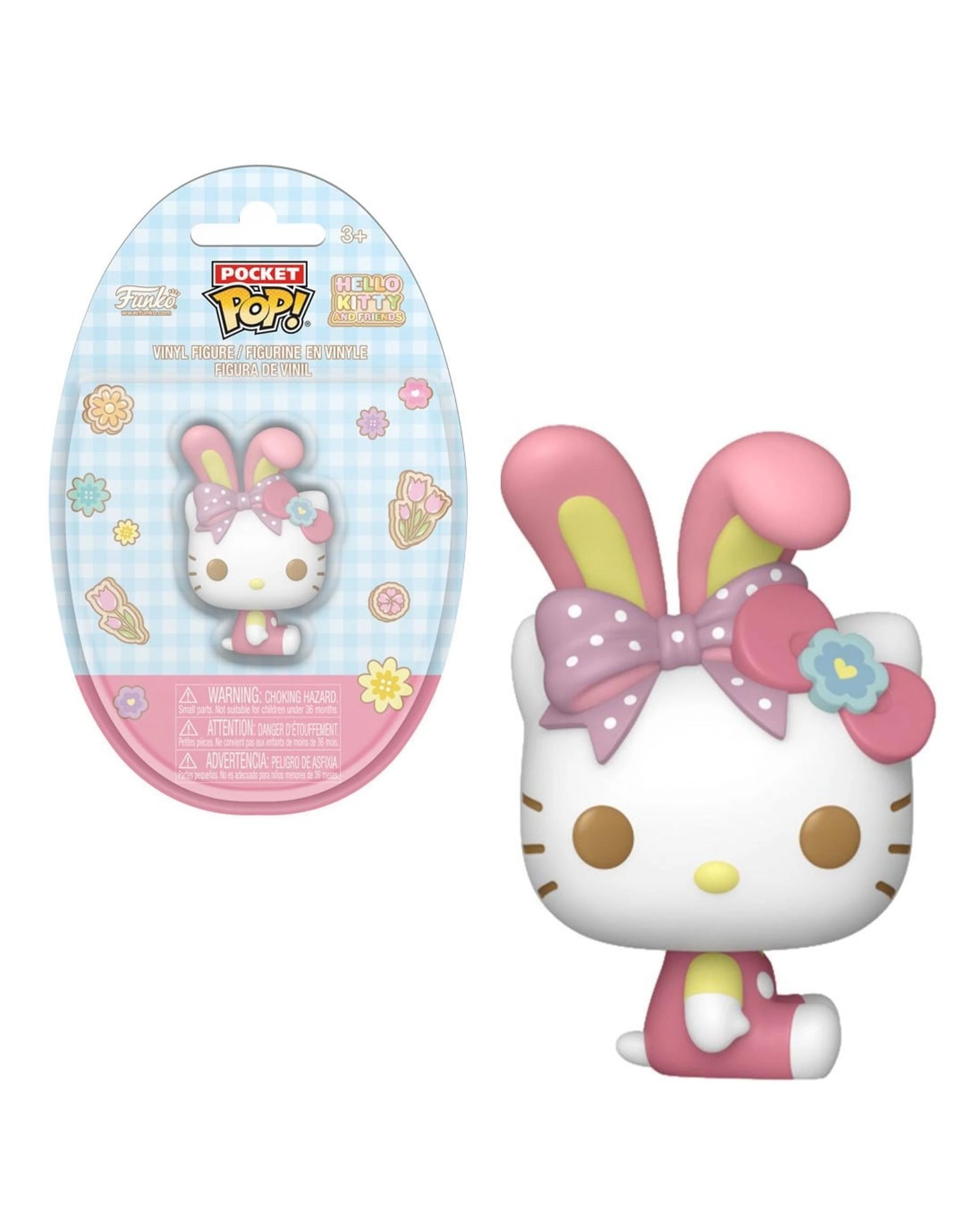 1 Sanrio Hello Kitty and Friends Hello Kitty - Easter -  Pocket POP! Funko POP! Vinyl, 1 of 3