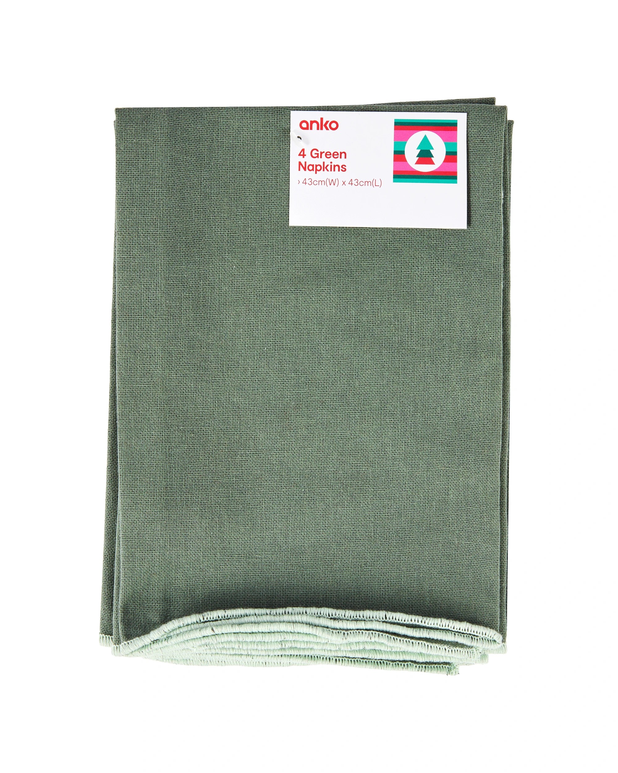 4 4 Green Napkins, 4 of 4